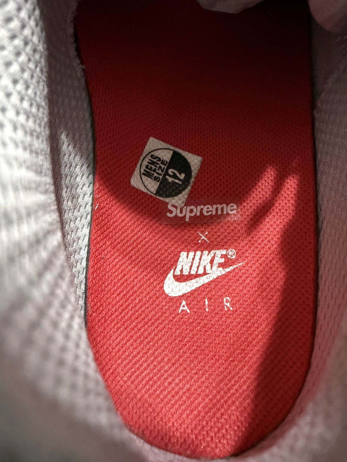 Nike × Supreme Nike Air Max 98 Supreme Varsity Red Size US 12 / EU 45 - 6 Thumbnail