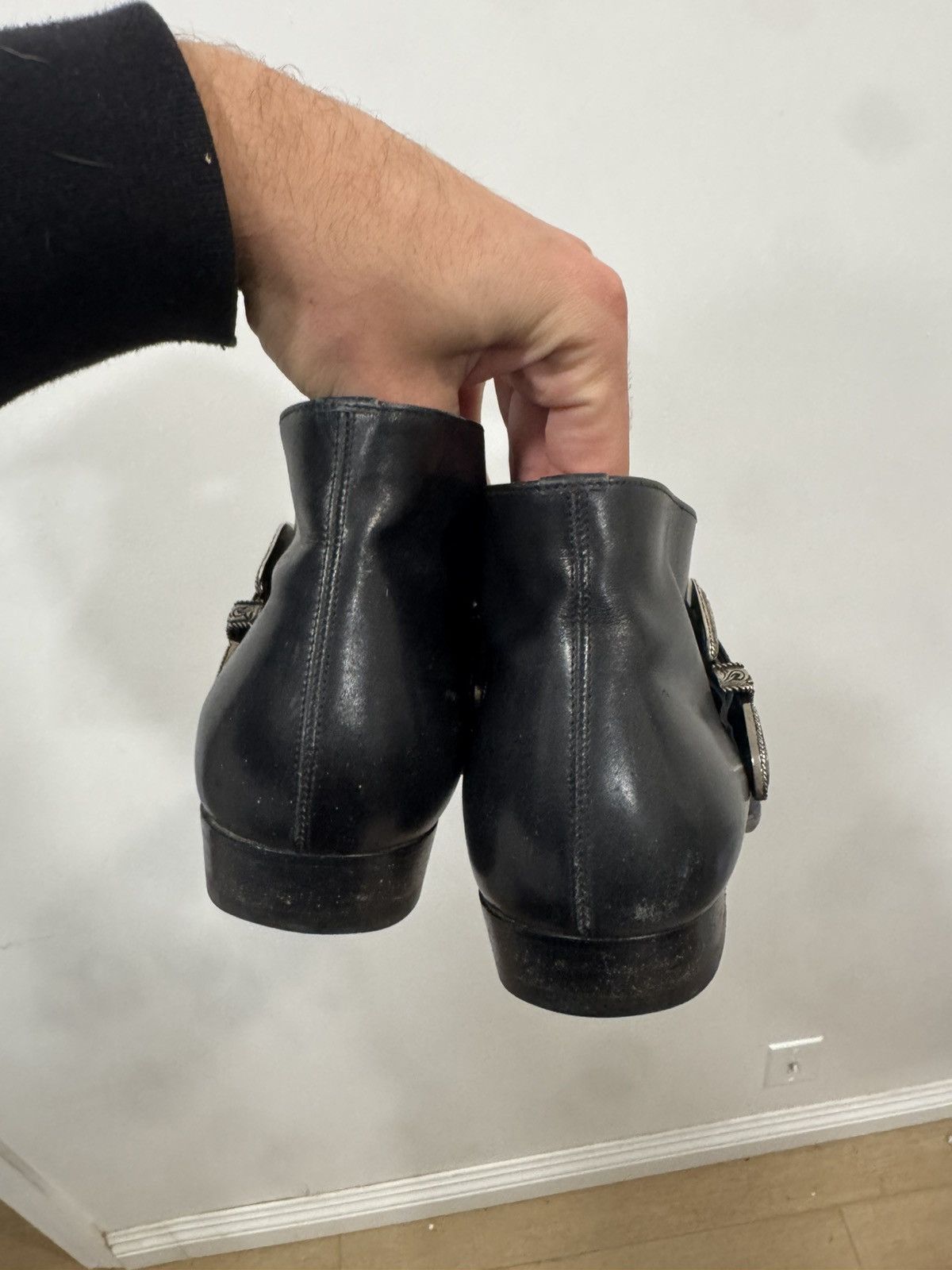 Saint Laurent Paris Hedi ss14 Zebra duckies 43 Size US 10 / EU 43 - 5 Thumbnail