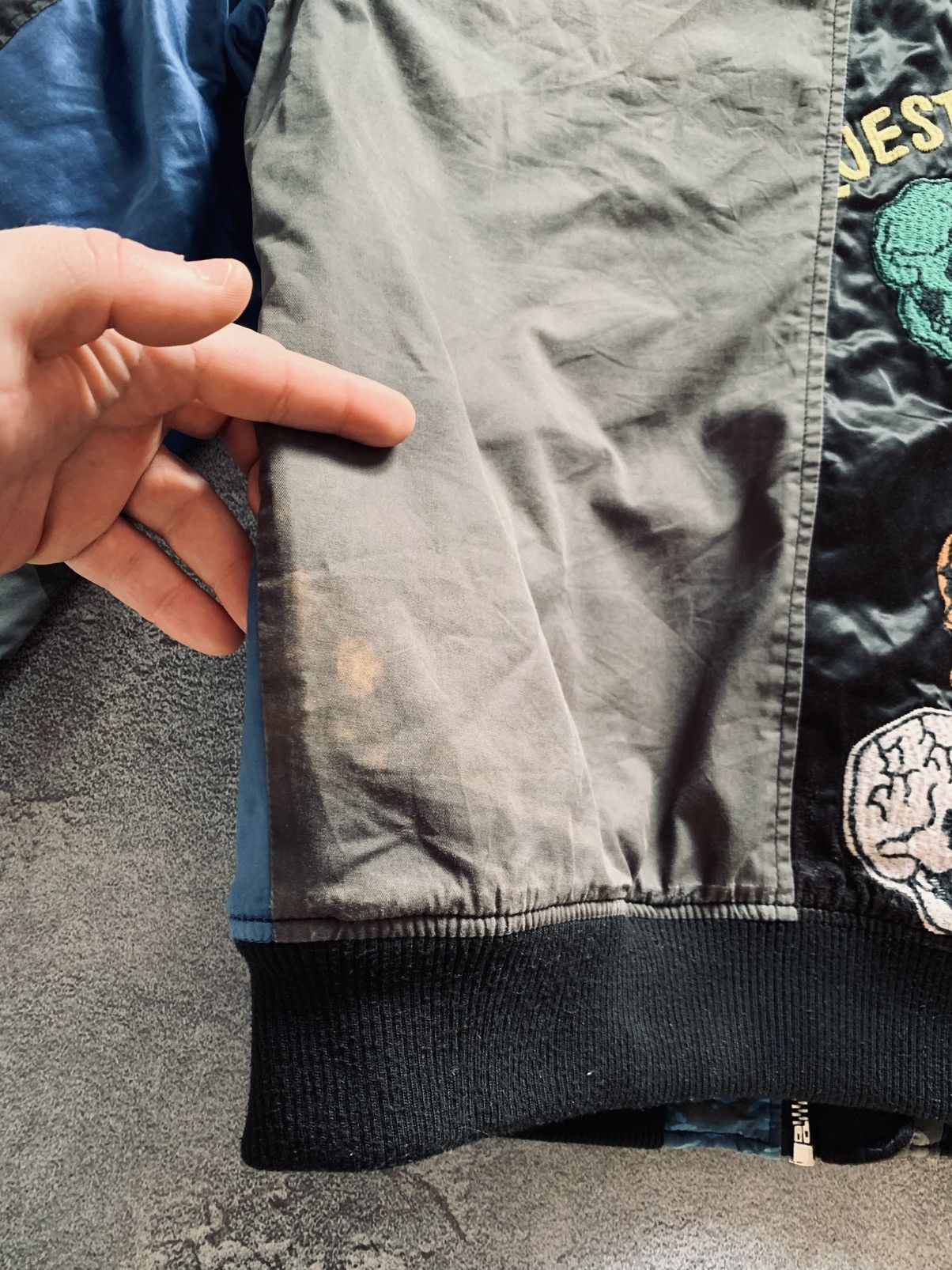 Diesel Diesel Get Up Question Everything Japanese Skull Bomber Size US S / EU 44-46 / 1 - 16 Thumbnail