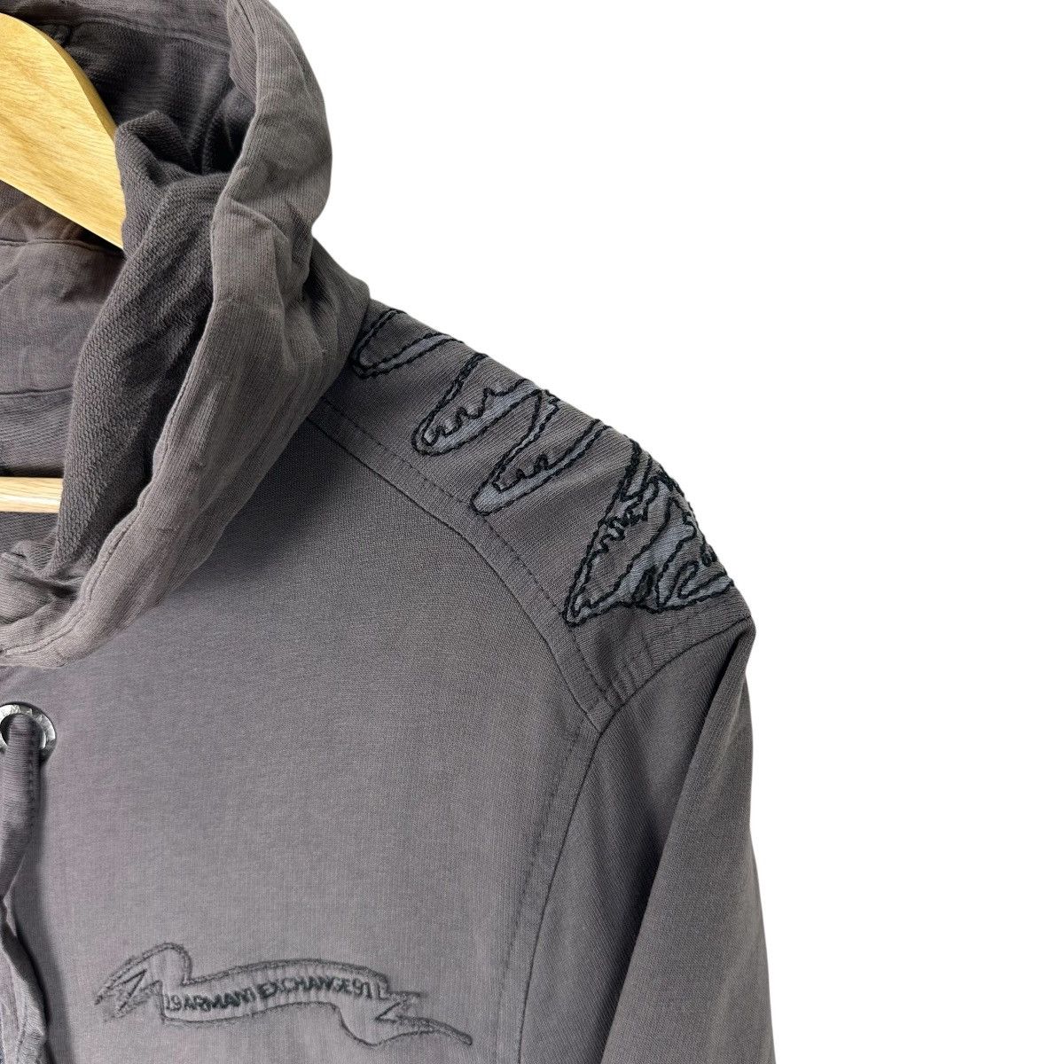 Armani Exchange 90s ARMANI EXCHANGE HOODIE ZIP SWEATER Size US M / EU 48-50 / 2 - 5 Thumbnail