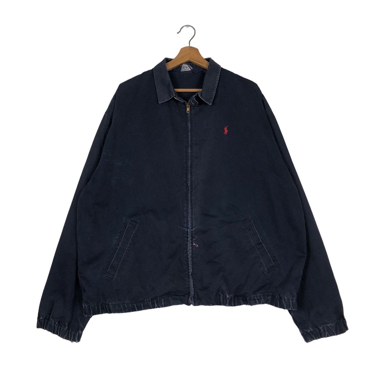 Polo Ralph Lauren 🔥Vintage Bomber Jacket Chore Work Polo Ralph Lauren Size US L / EU 52-54 / 3 - 1 Thumbnail