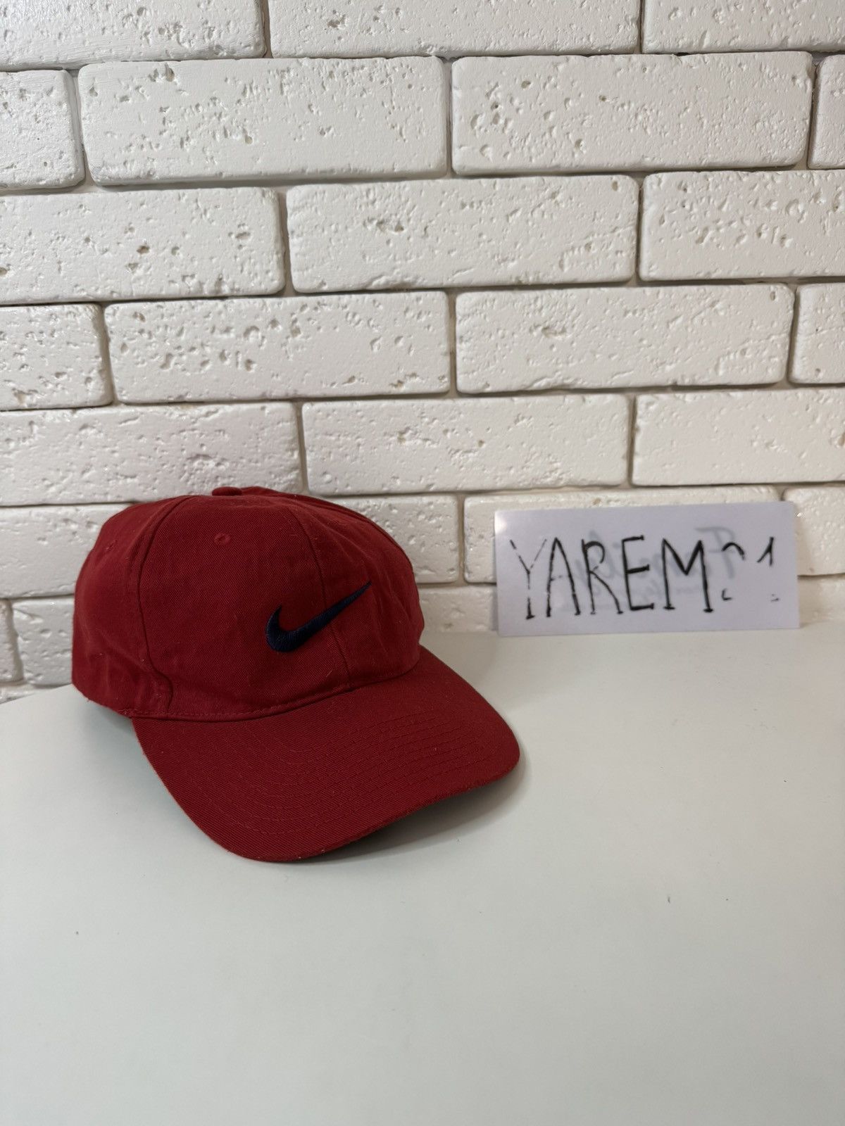 Vintage Nike vintage cap hat Size ONE SIZE - 1 Thumbnail