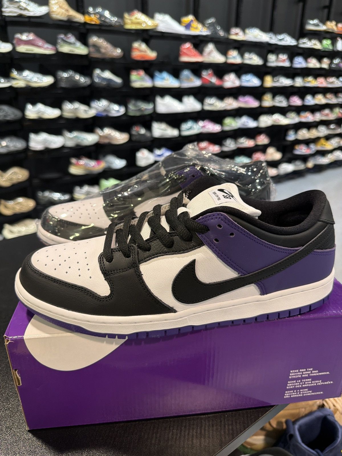 Nike Nike Dunk Sb Court Purple Size-11.5 New Brand New Size US 11.5 / EU 44-45 - 5 Thumbnail