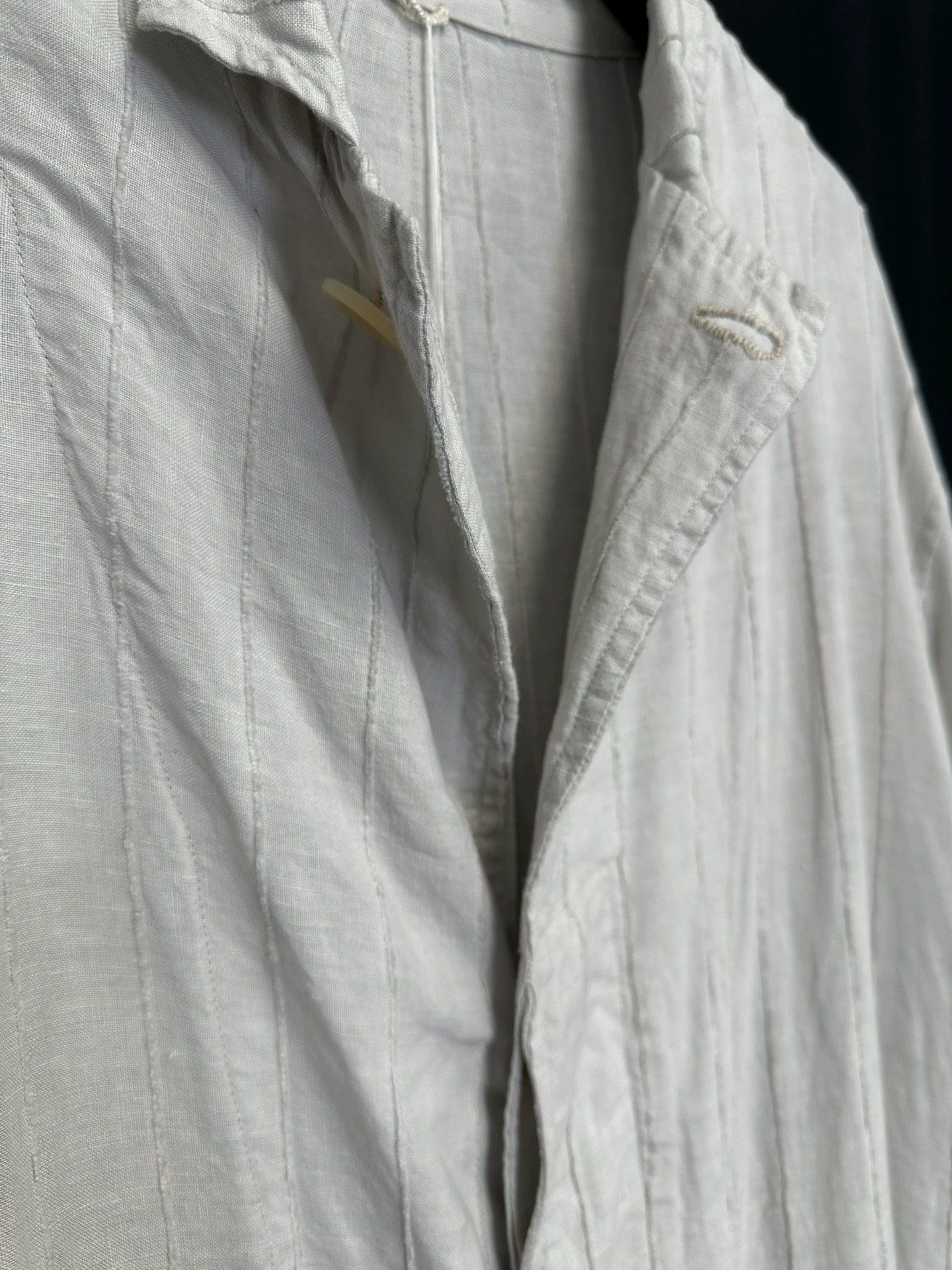 Other RICORRROBE Antique Linen Oversize Overcoat L Size US L / EU 52-54 / 3 - 5 Thumbnail