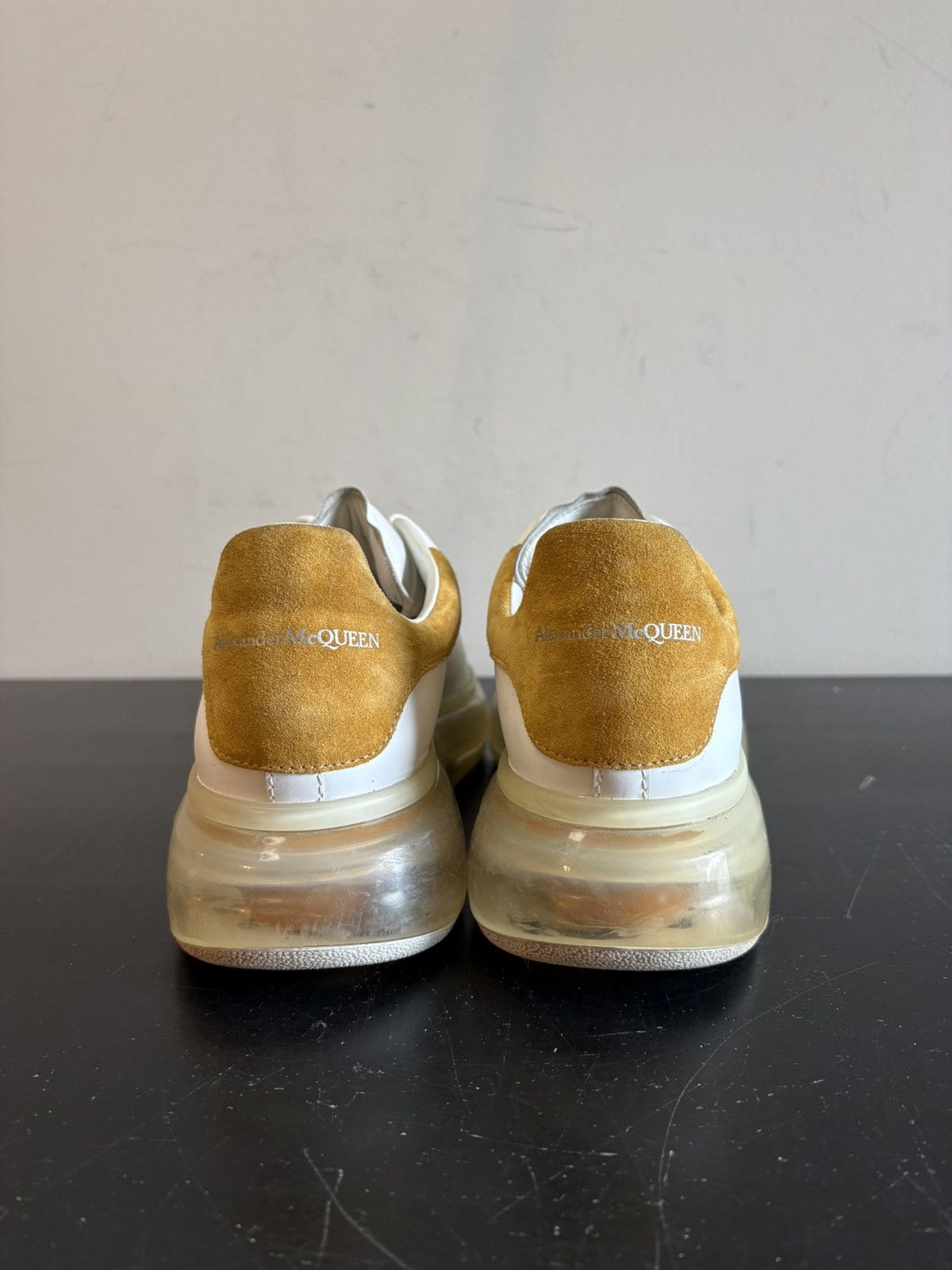 Alexander McQueen Alexander McQueen Oversized Leather Sneakers Bubble Yellow Size US 8 / EU 41 - 5 Thumbnail
