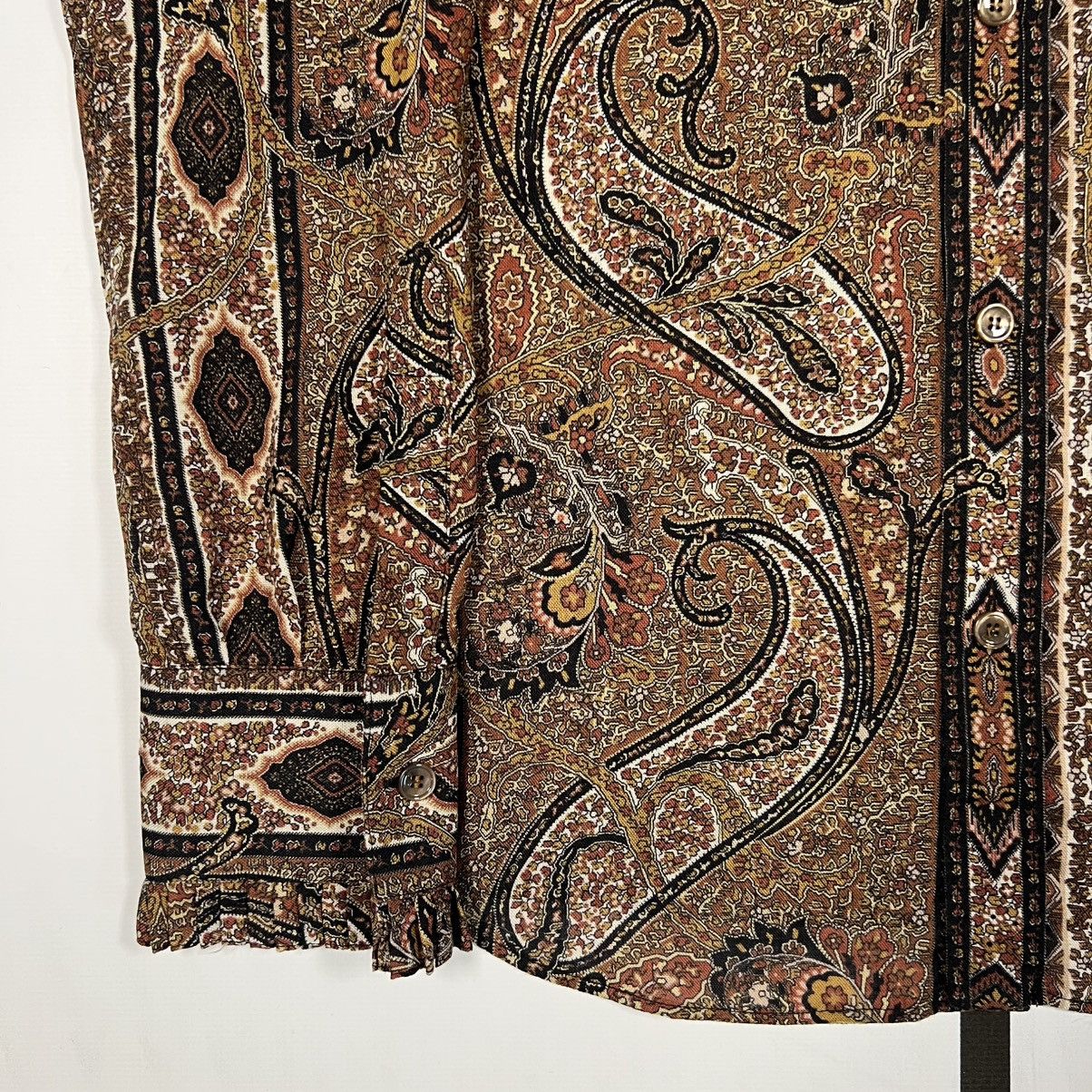 Celine |[ SS20 Celine Paisley Wool-Blend Blouse ]| Size US S / EU 44-46 / 1 - 5 Thumbnail