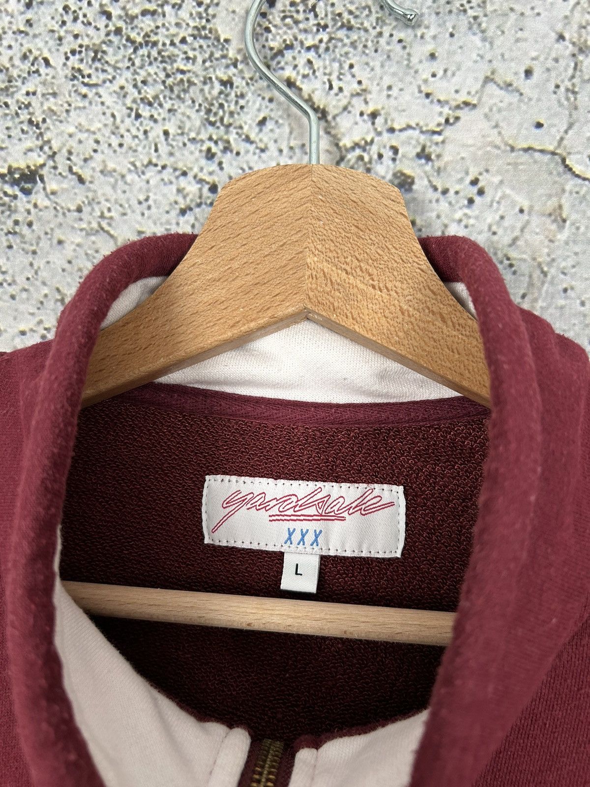 YARDSALE Vintage Yardsale Skateboarding Half Zip Sweatshirt Hype Rap Size US L / EU 52-54 / 3 - 5 Thumbnail