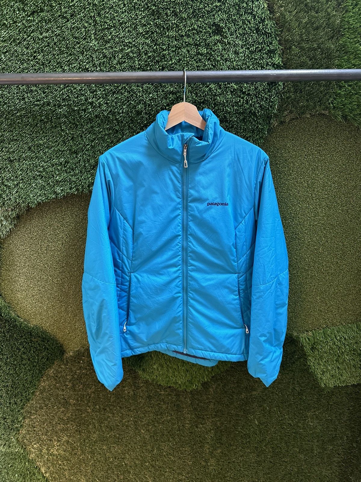 Patagonia Patagonia Blue Micro Puff Jacket Large Size L / US 10 / IT 46 - 1 Thumbnail