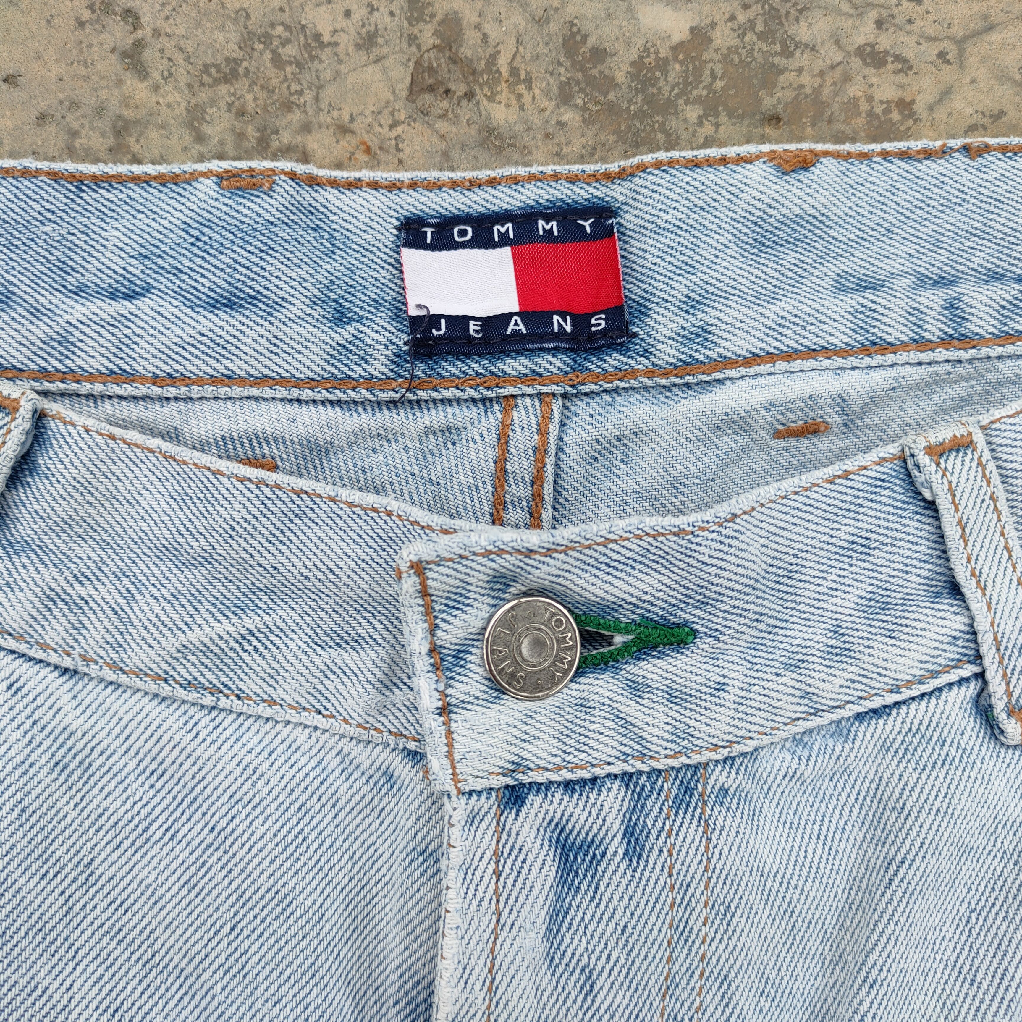 Tommy Jeans VINTAGE TOMMY JEANS FADED DENIM PANTS Size US 34 / EU 50 - 5 Thumbnail