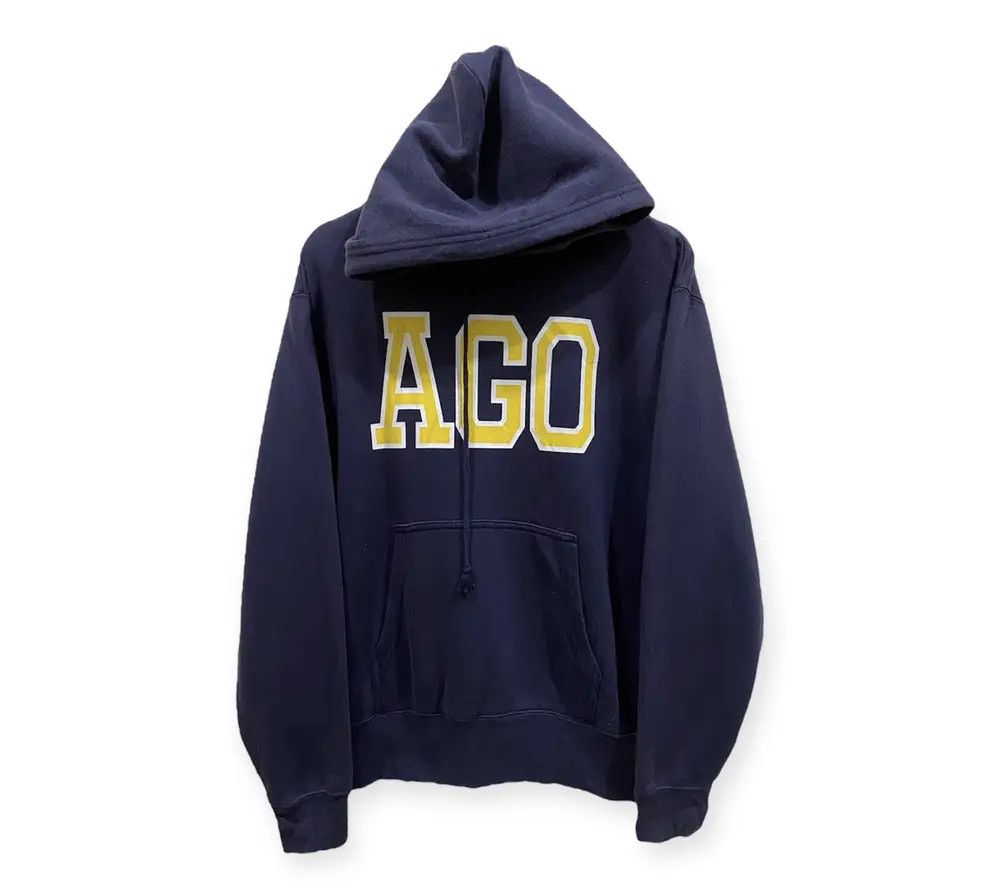 Vintage Vintage United Athlete Ago Spell Out Pullover Hoodies Size US M / EU 48-50 / 2 - 1 Thumbnail