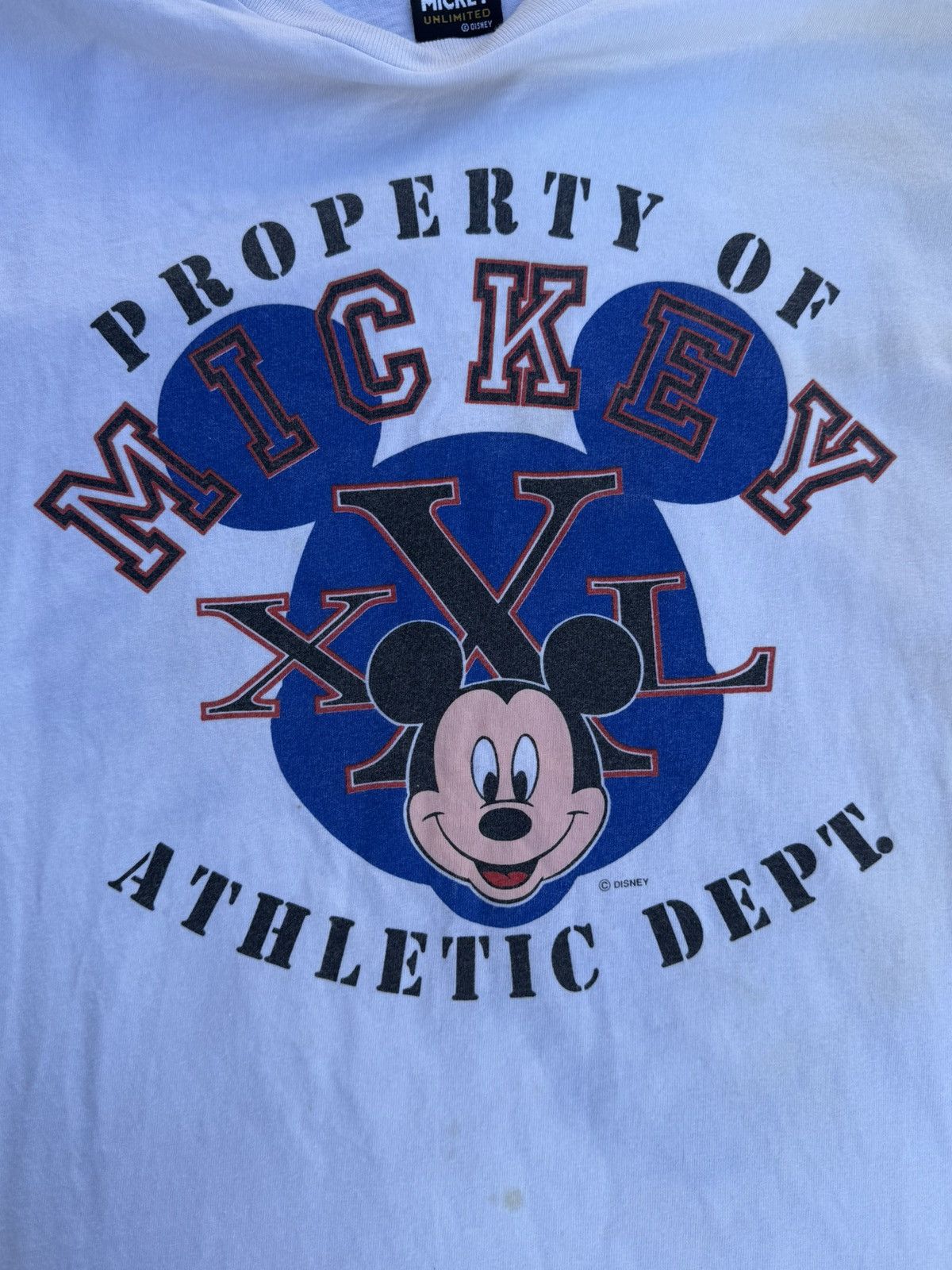 Disney Disney Mickey Mouse Athletic DPT. T-shirt Size US L / EU 52-54 / 3 - 2 Thumbnail
