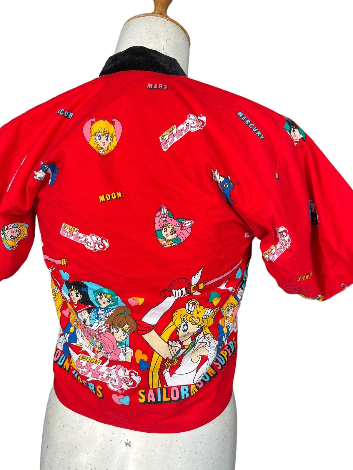 Anime × Cartoon Network × Vintage Vintage 90s Sailormoon Supers Kimono Vest Japanese Anime Size S / US 4 / IT 40 - 7 Thumbnail