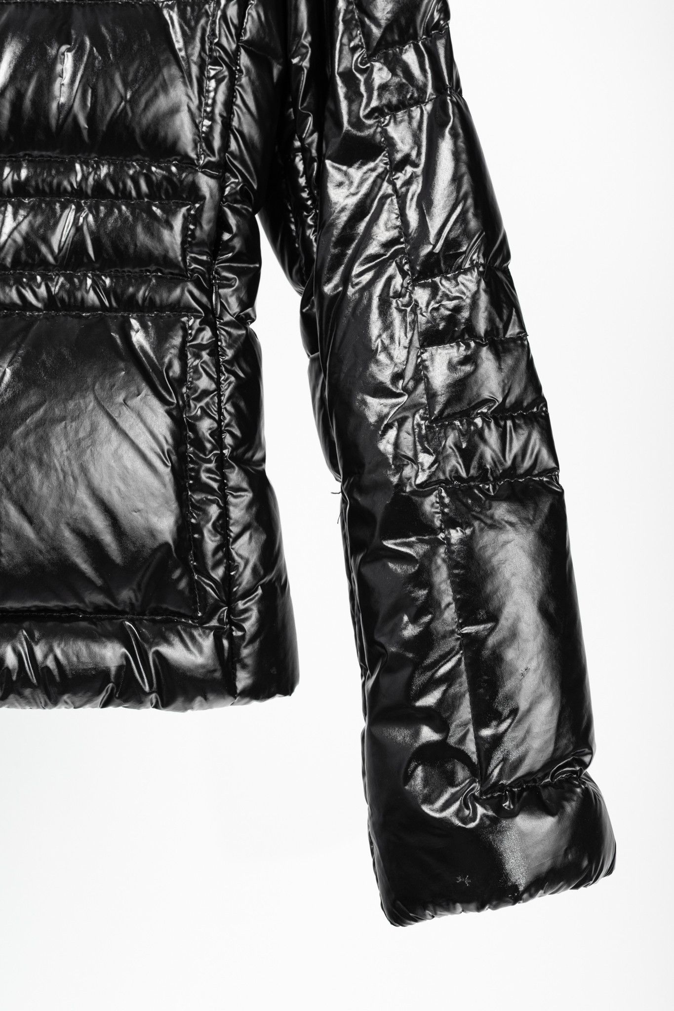 Escada Escada Sport Mari Black Nylon Quilted Puffer Jacket Size S / US 4 / IT 40 - 7 Thumbnail