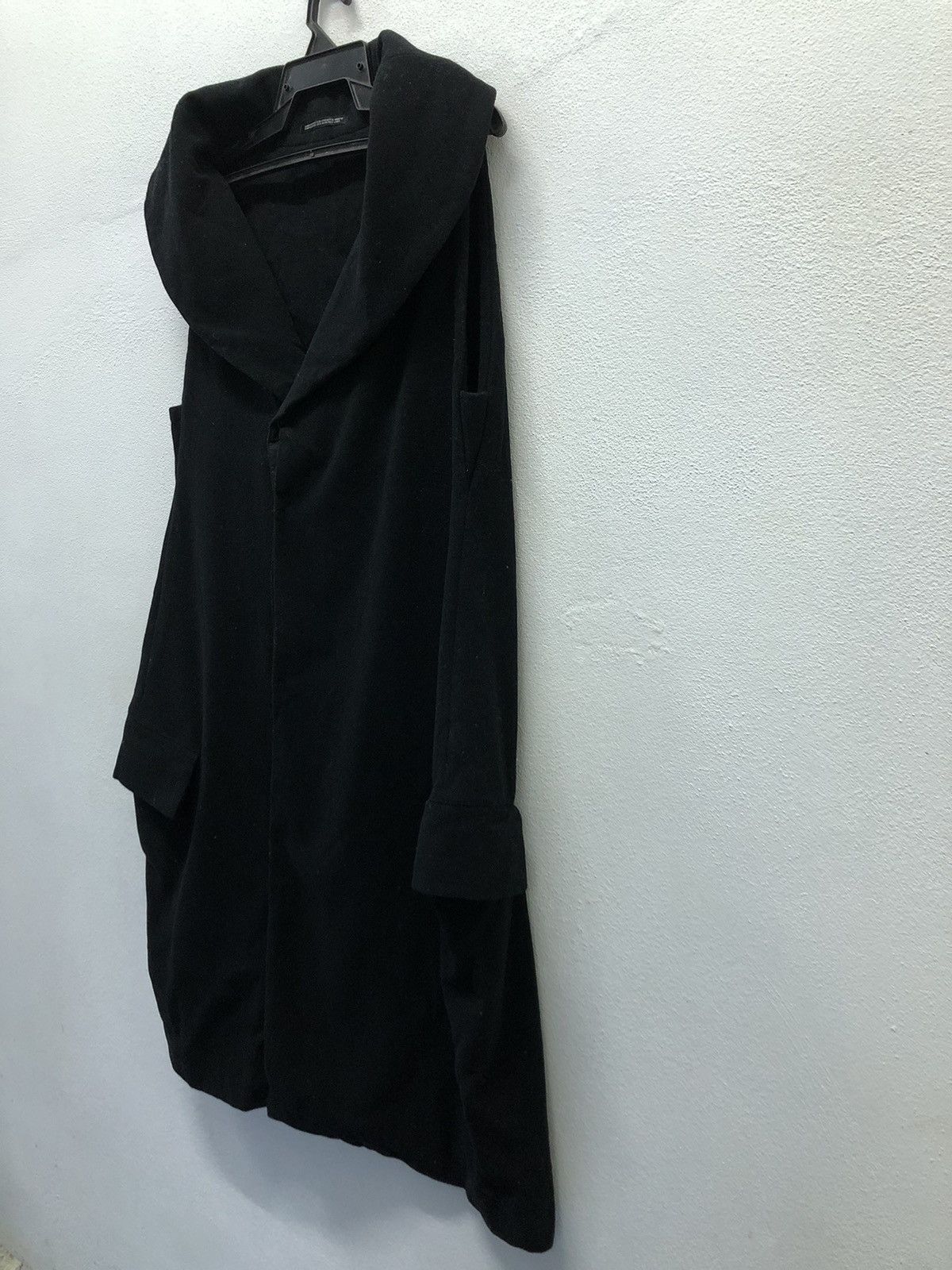 Japanese Brand × Y's × Yohji Yamamoto Vintage Yohji Yamamoto Y's Sleeveless Long Laine Wool Jacket Size M / US 6-8 / IT 42-44 - 3 Thumbnail