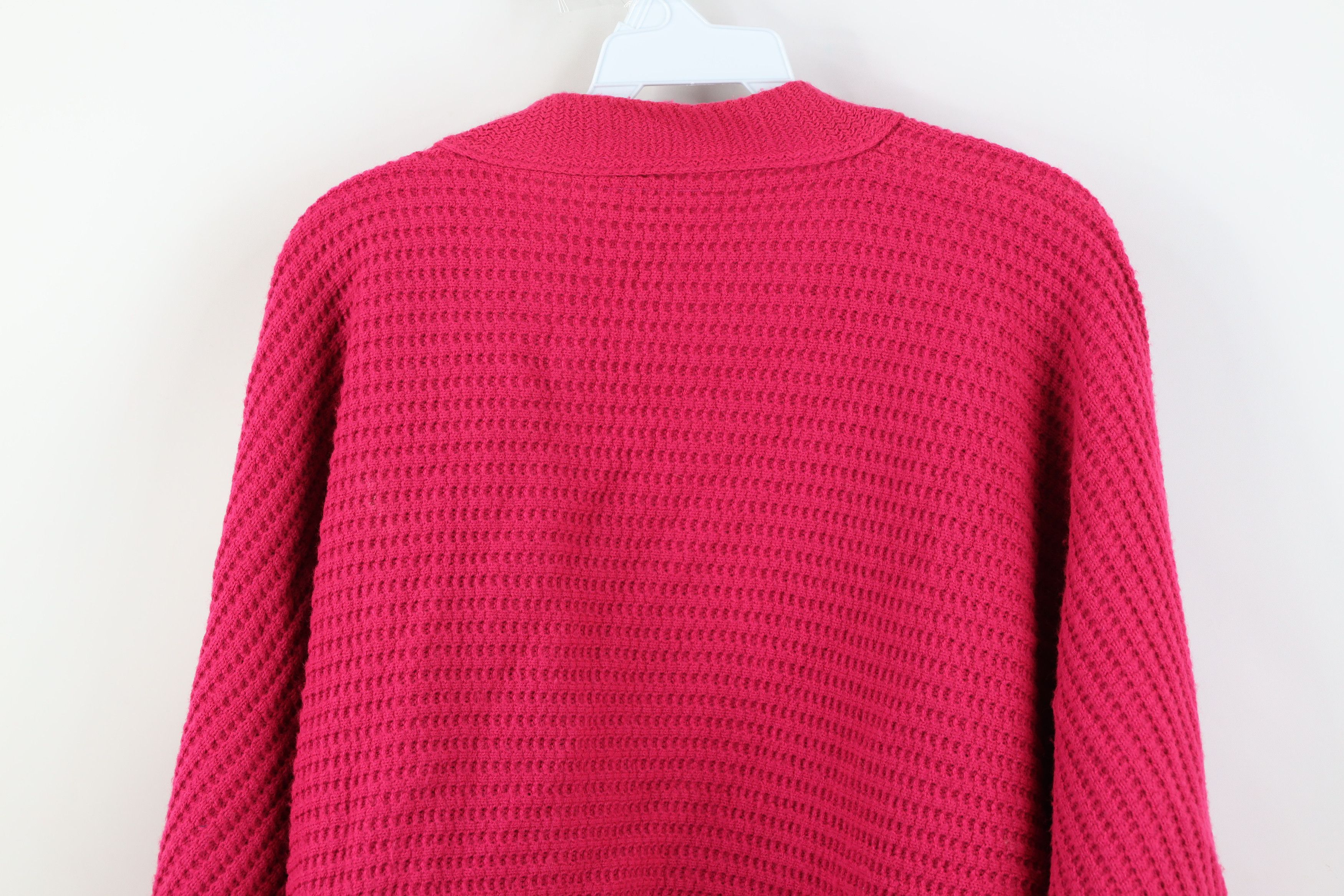 Vintage Vintage 80s 90s Streetwear Dolman Sleeve Cardigan Sweater US Size 3XL / US 20-22 - 13 Thumbnail