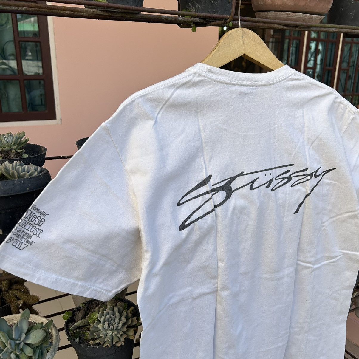 Stussy RARE Tshirt STUSSY 30th Anniversary JAPANESE SURF CONTEST Size US L / EU 52-54 / 3 - 9 Thumbnail