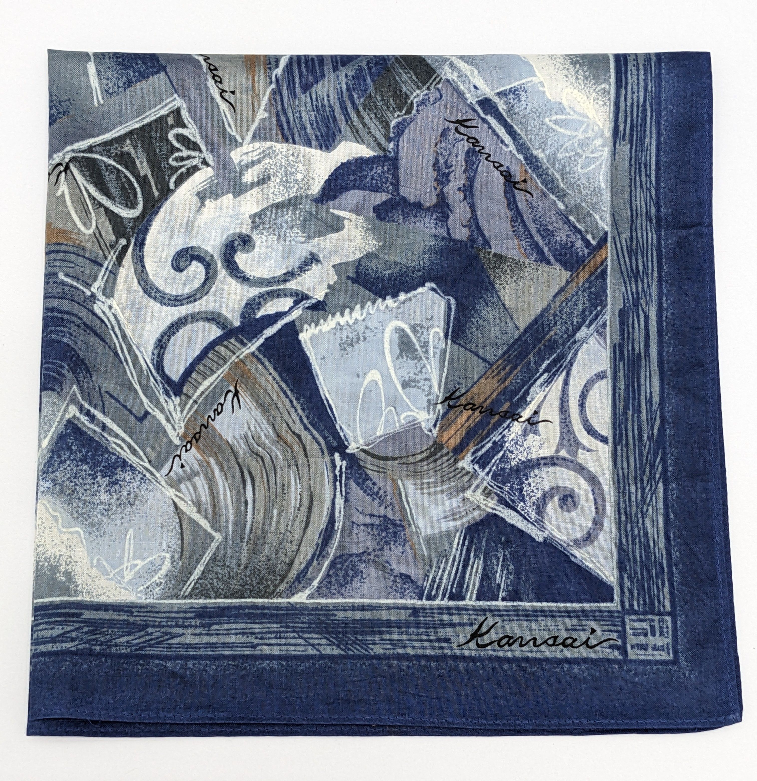 Kansai Yamamoto Kansai Yamamoto Handkerchief Abstract Graphic Size ONE SIZE - 1 Thumbnail