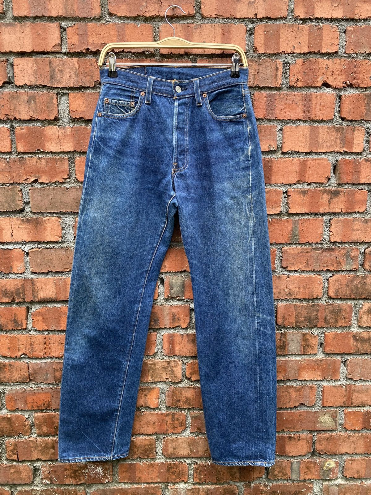 Levi's Vintage Clothing W29x32.5 Vintage levi's 501 redline big E made in USA Size US 29 - 4 Thumbnail