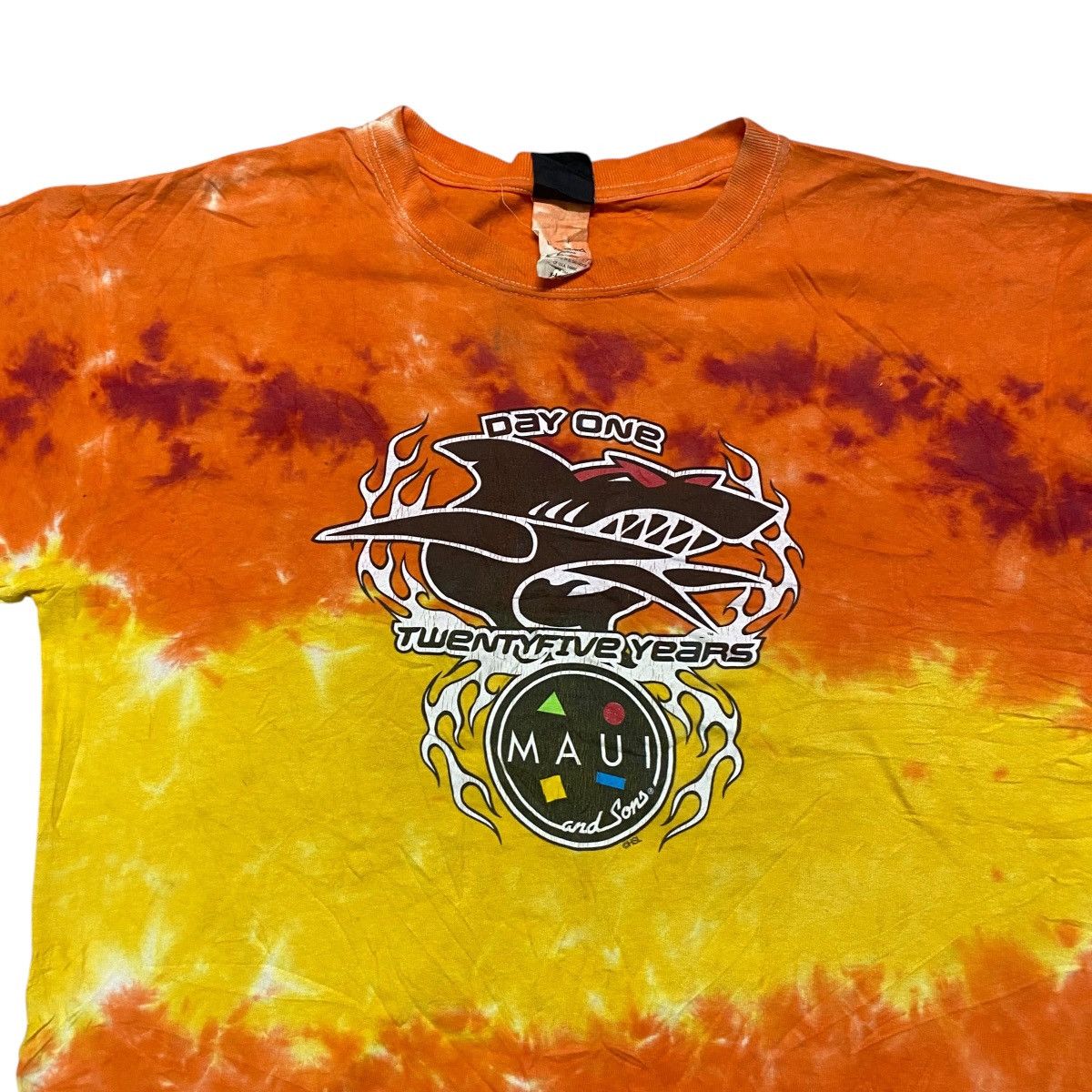 Vintage Vintage Maui and Sons Flame Shirt Dyed Size US L / EU 52-54 / 3 - 3 Thumbnail