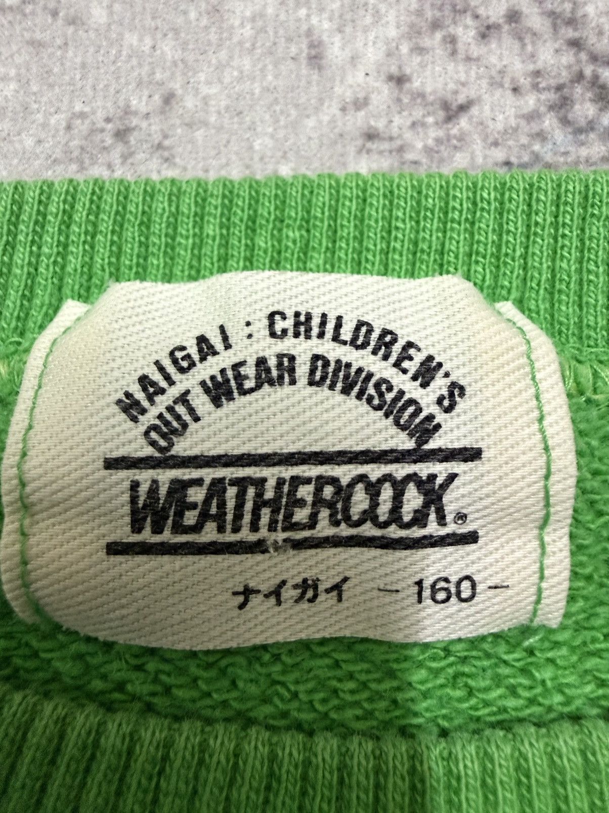 Japanese Brand Vintage Weathercock Pop Boys Street Size Youth Sweathsirt Size US M / EU 48-50 / 2 - 5 Thumbnail