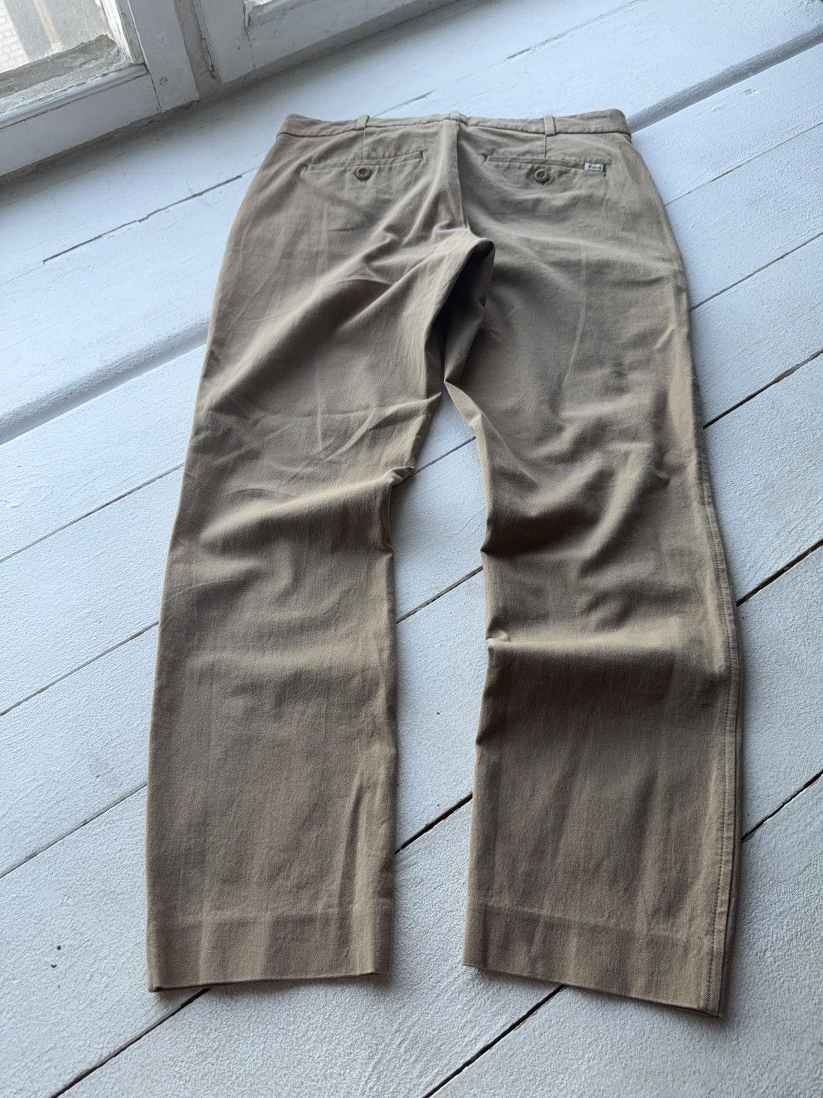 Polo Ralph Lauren 00s Designer Luxury Polo Ralph Lauren beige pants Size 30" / US 8 / IT 44 - 8 Thumbnail