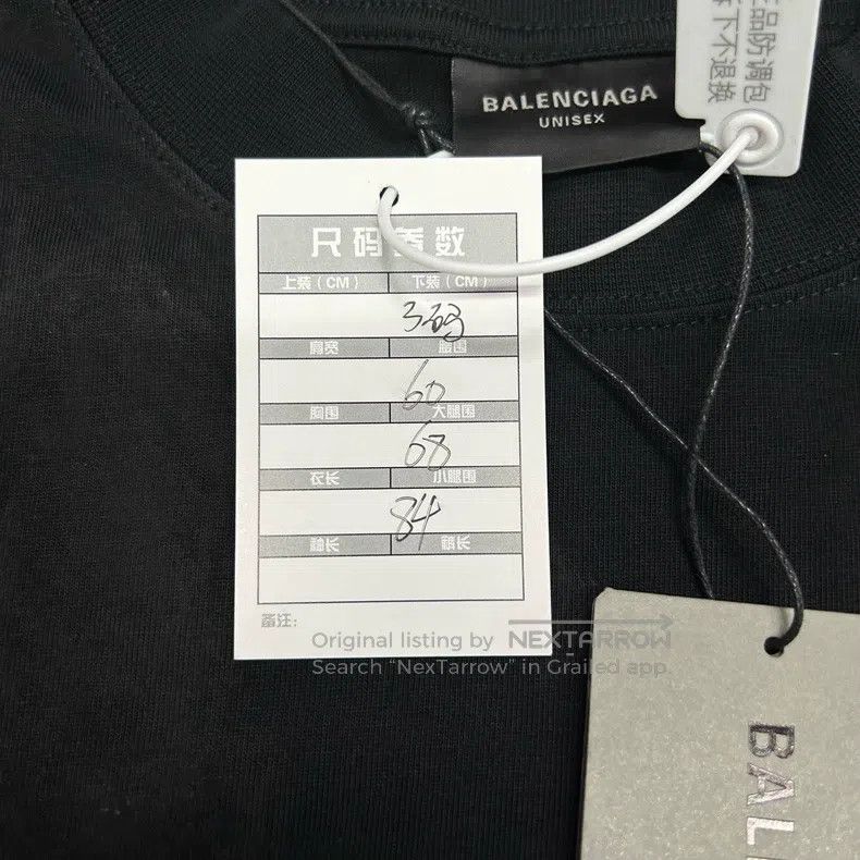 Balenciaga Balenciaga Flame Sanskrit mud dyeing to make old long slee Size US L / EU 52-54 / 3 - 5 Thumbnail