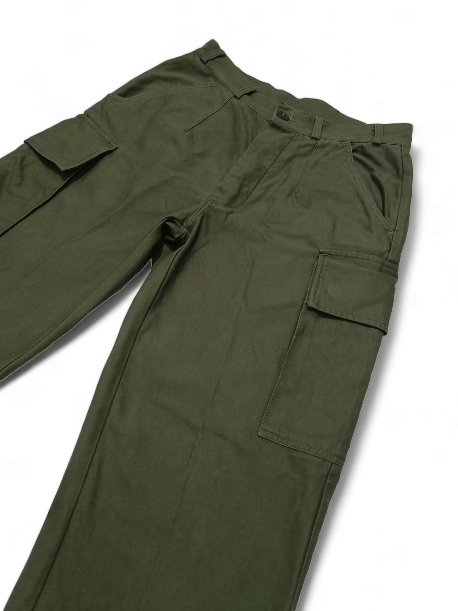 Vintage Vintage Dutch Army Military Cargo Pocket Cotton Pants Size US 31 - 5 Thumbnail