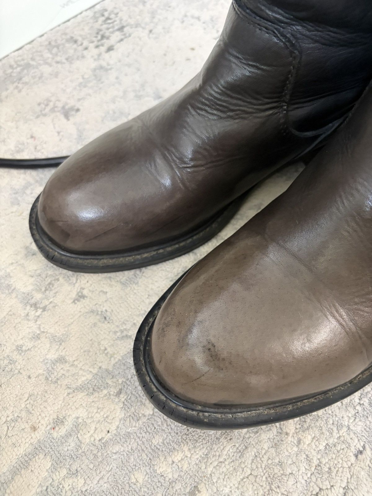 Undercover AW04 Leather Engineer Boots Size US 8.5 / EU 41-42 - 2 Thumbnail