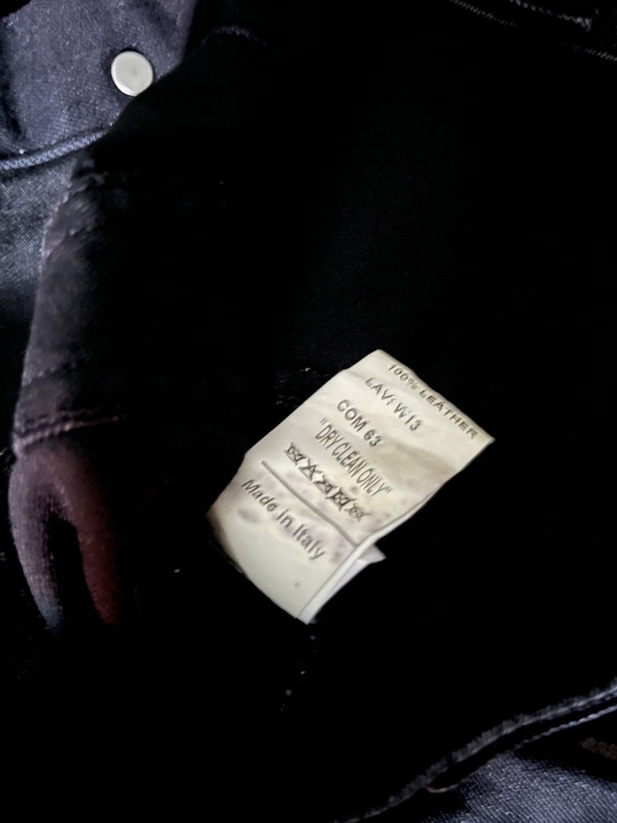 R13 Archive R13 snake skin waxed denim jacket Size US XS / EU 42 / 0 - 11 Thumbnail