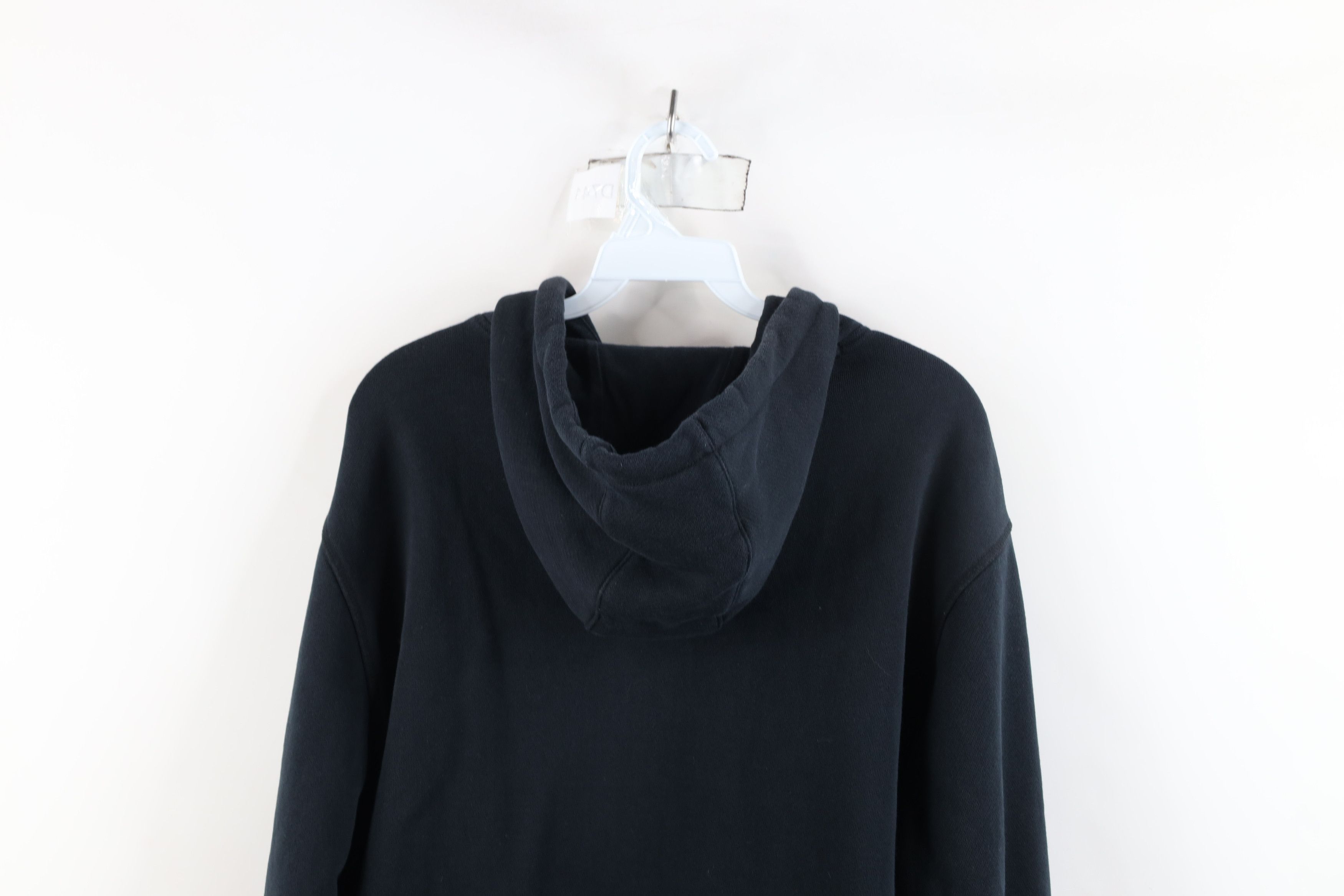 New Balance × Vintage Vintage New Balance Logo Felt Patch Hoodie Sweatshirt Black Size US L / EU 52-54 / 3 - 13 Thumbnail