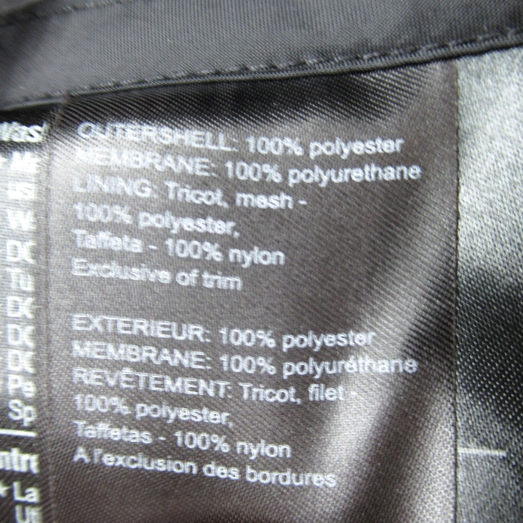 Burton Burton Gleam Jacket Womens Large Black Teal Hooded 2.5L Waterproof Lightweight Size L / US 10 / IT 46 - 6 Thumbnail