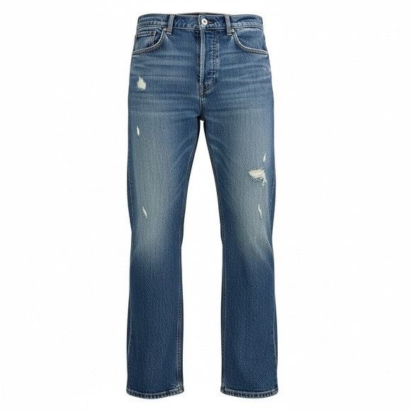 Gap GAP Cheeky Straight High Rise Classic Blue Jeans Women’s 27 Size 27" / US 4 / IT 40 - 1 Thumbnail
