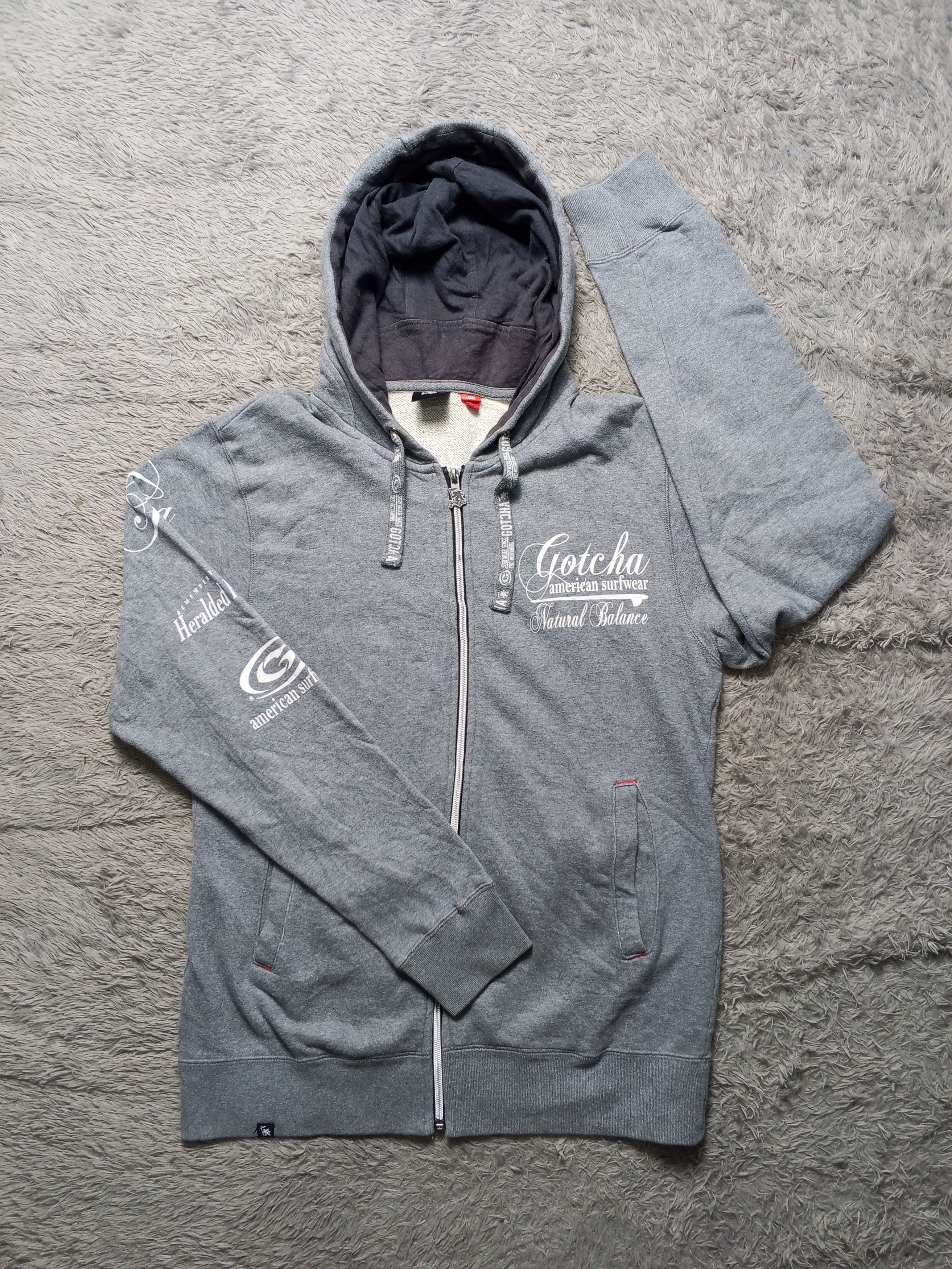 Japanese Brand Vintage Gotcha Surf Style Hoodie Size US L / EU 52-54 / 3 - 1 Thumbnail