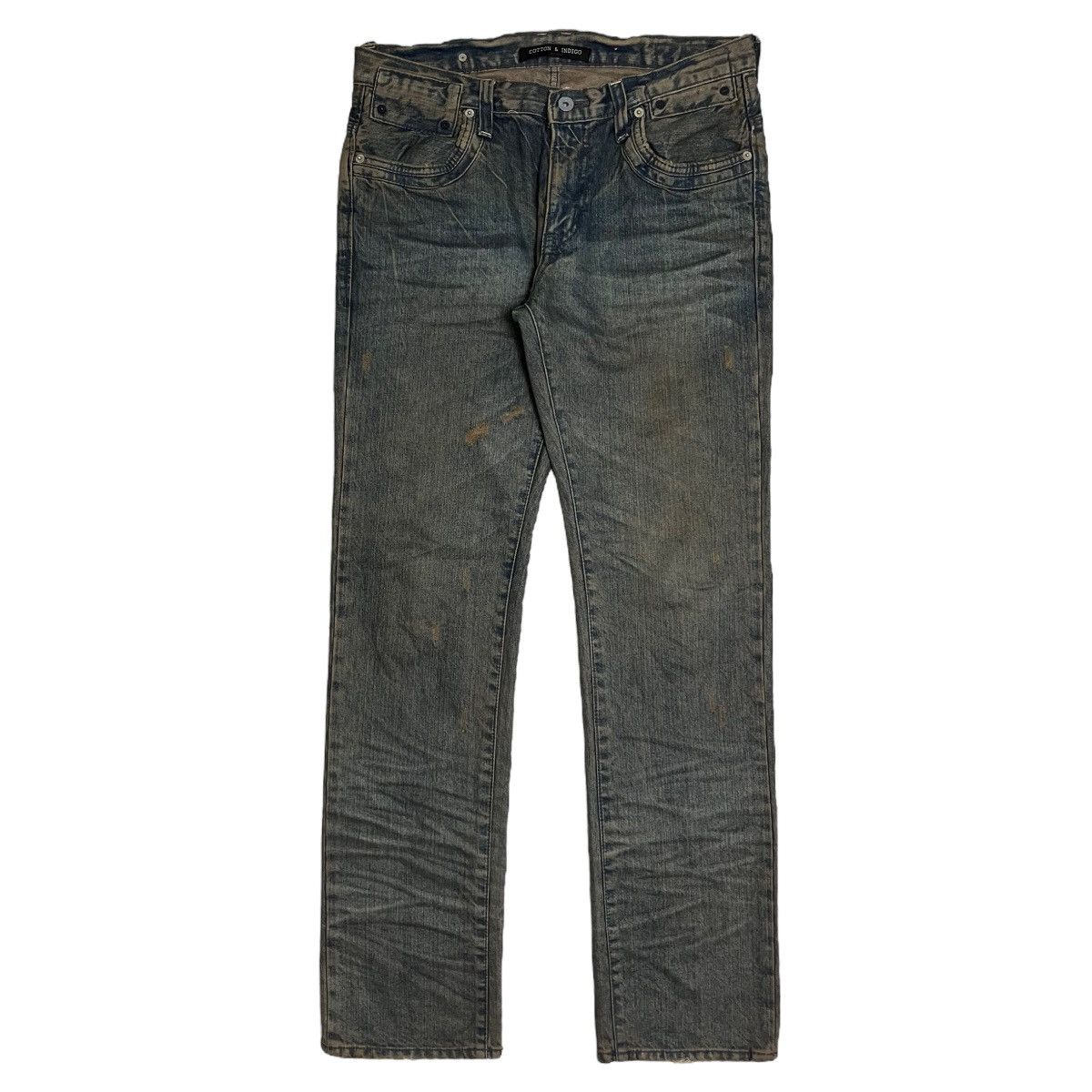 image of Costume Made x Undercover Costume Dirty Jeans in Denim, Men's (Size 32)
