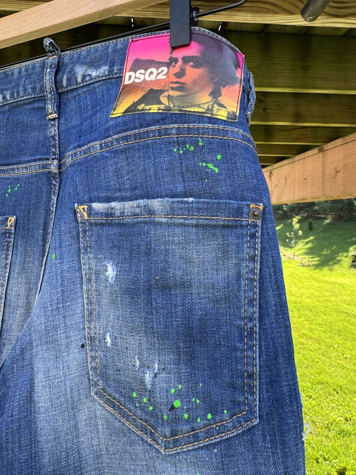 Dsquared2 Dsquared2 paint splatter skinny jeans size 32/32 Size US 32 / EU 48 - 9 Thumbnail