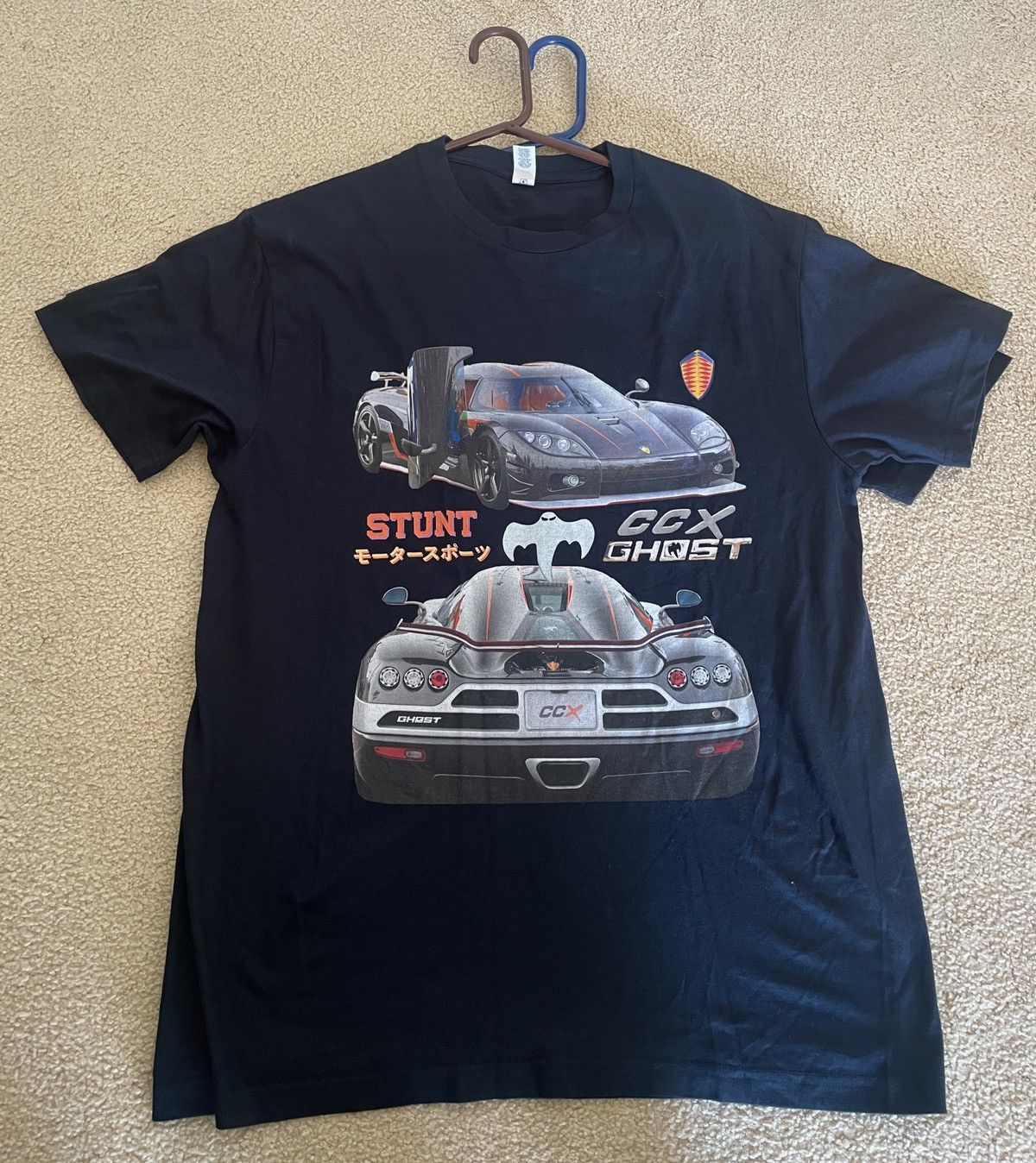 Japanese Brand Koenigsegg CCX Ghost Hypercar Tee Shirt T Shirts Supercar CC Size US XL / EU 56 / 4 - 1 Preview