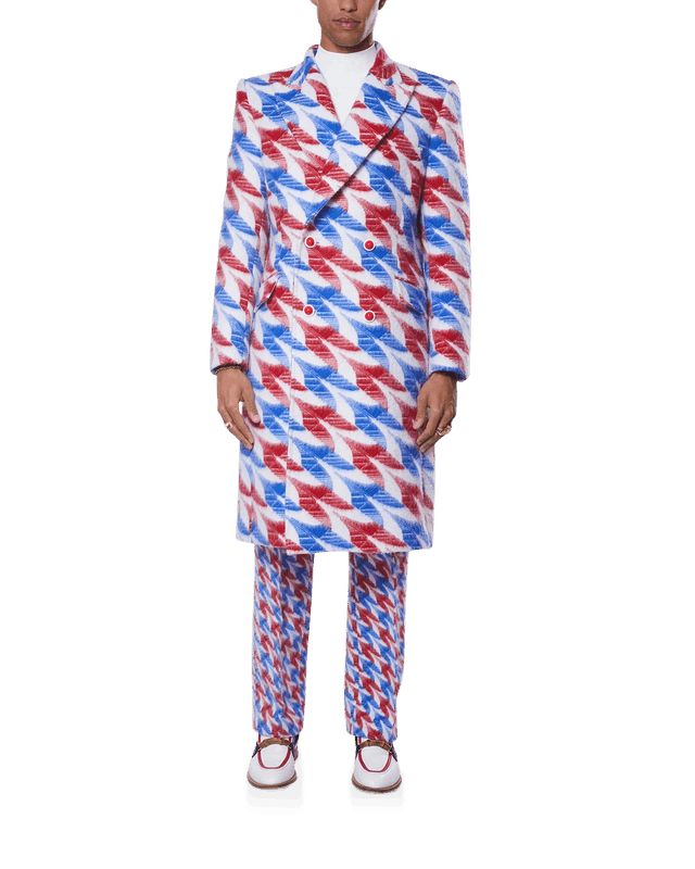 Casablanca o1mle0126 Double Breasted Overcoat in Multicolor Size US M / EU 48-50 / 2 - 3 Thumbnail