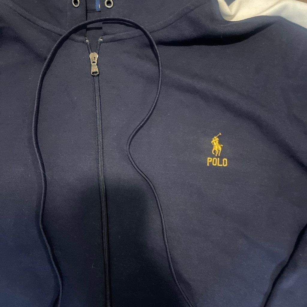 Polo Ralph Lauren Ralph Lauren Mens Full Zip Hoodie Navy size XL Size US XL / EU 56 / 4 - 3 Thumbnail
