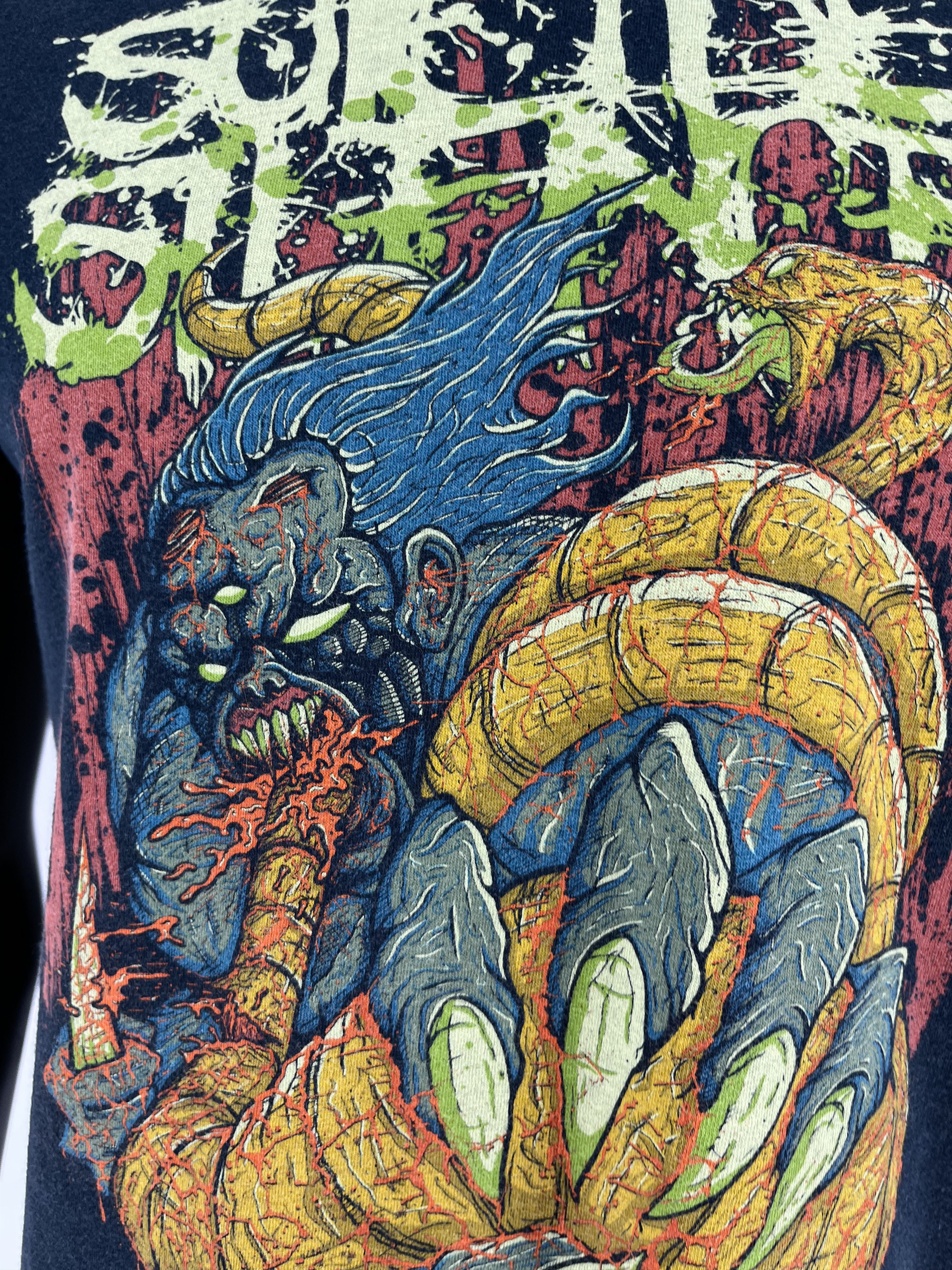 Band Tees × Vintage Vintage Y2K Suicide Silence Vintage Rock Band Tee Size US S / EU 44-46 / 1 - 7 Thumbnail