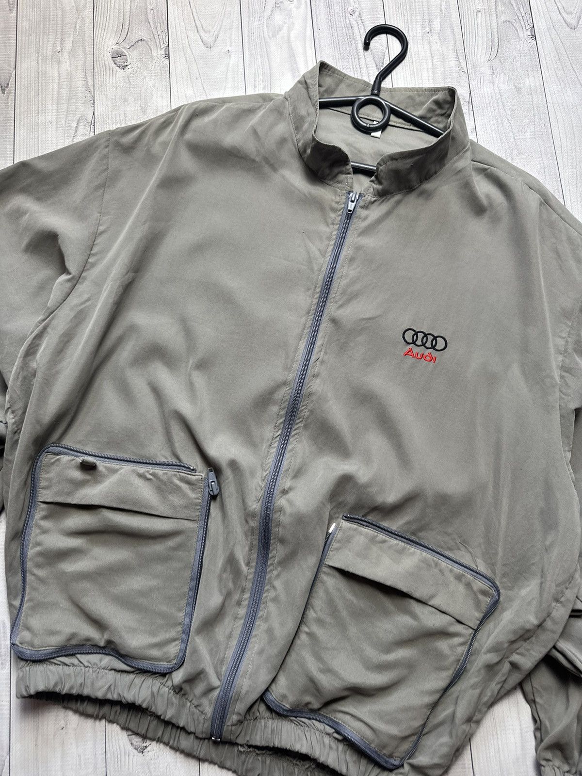 Audi × Vintage Vintage Audi racing light jacket size L pocket rare Y2K Size US L / EU 52-54 / 3 - 2 Thumbnail