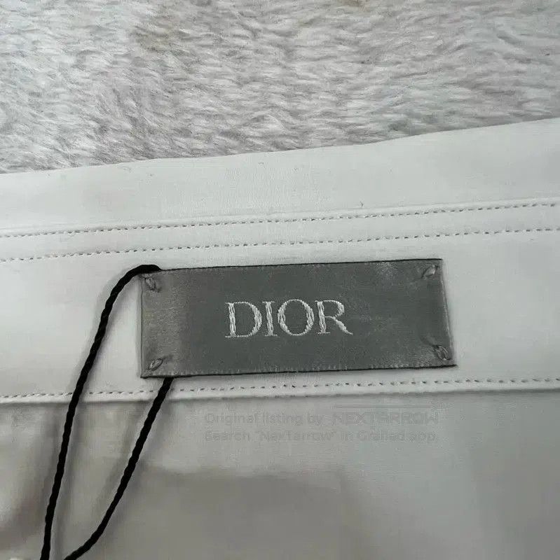 Dior Dior White Cotton Long Sleeve Shirt . Size US M / EU 48-50 / 2 - 4 Thumbnail
