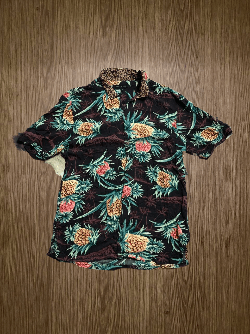 Allsaints Allsaints Hawaiian Button Up Shirt Size US M / EU 48-50 / 2 - 1 Thumbnail