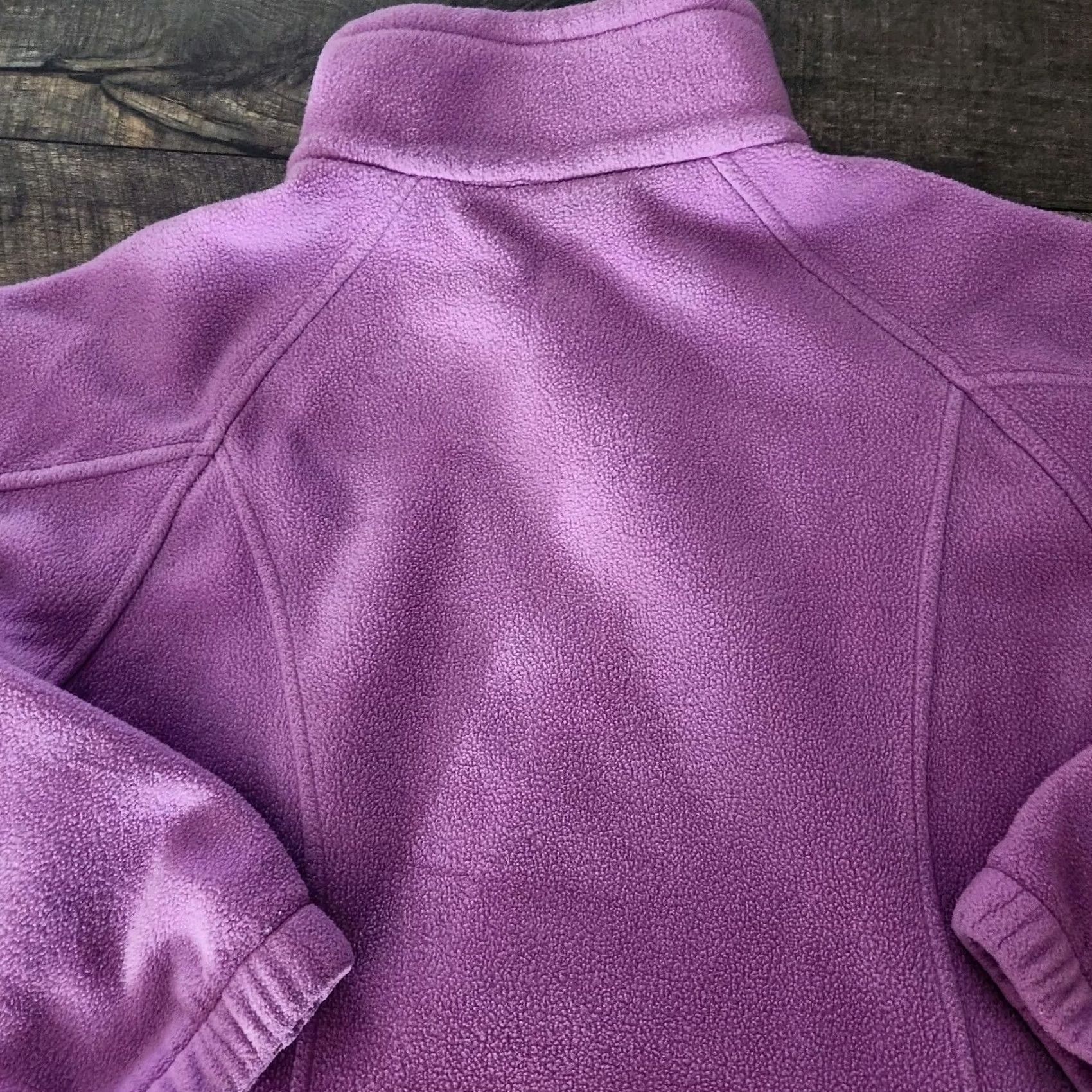 Vintage Columbia Jacket Womens Medium Purple Fleece Full Zip Casual Outdoor Hiking Size M / US 6-8 / IT 42-44 - 6 Thumbnail