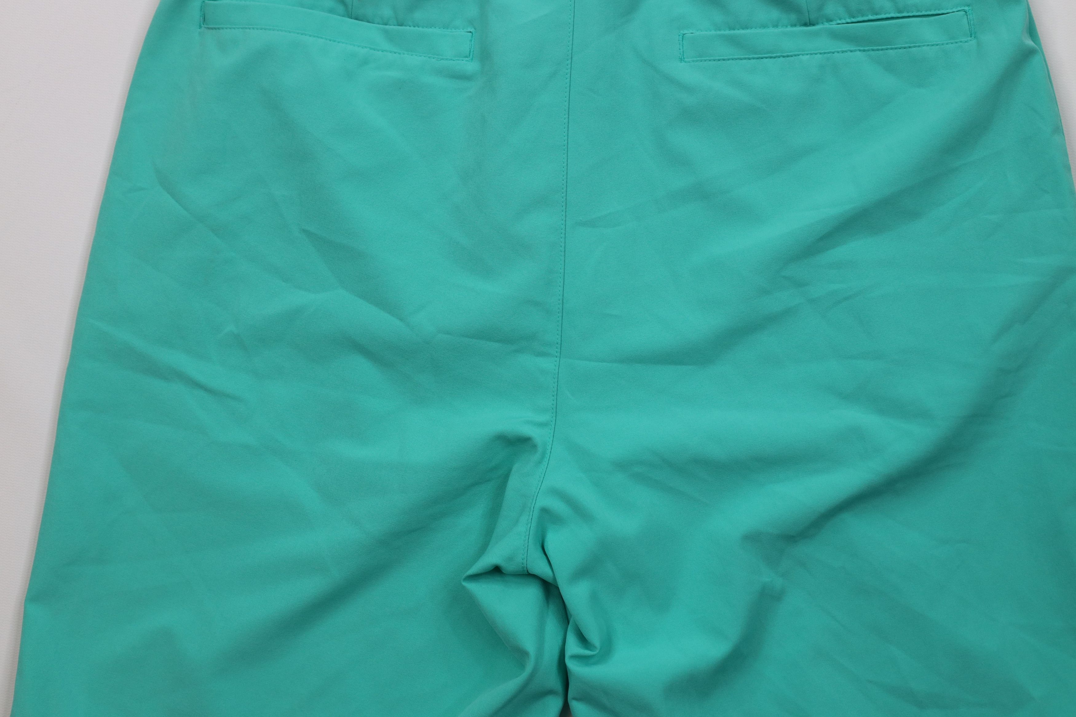 Adidas Adidas Golf Stretch Flat Front Golfing Chino Shorts Teal Size US 30 / EU 46 - 11 Thumbnail