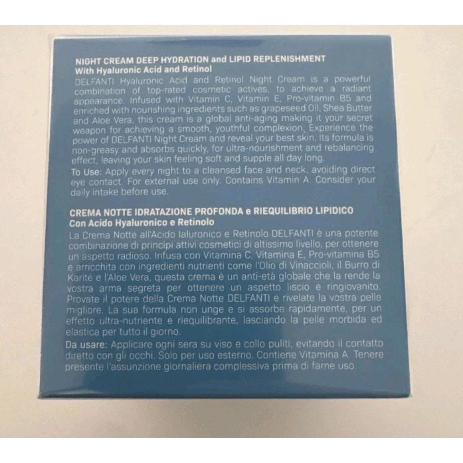 Other Delfanti Milano Hyaluronic Acid & Retinol Day & Night Cream Size ONE SIZE - 10 Thumbnail