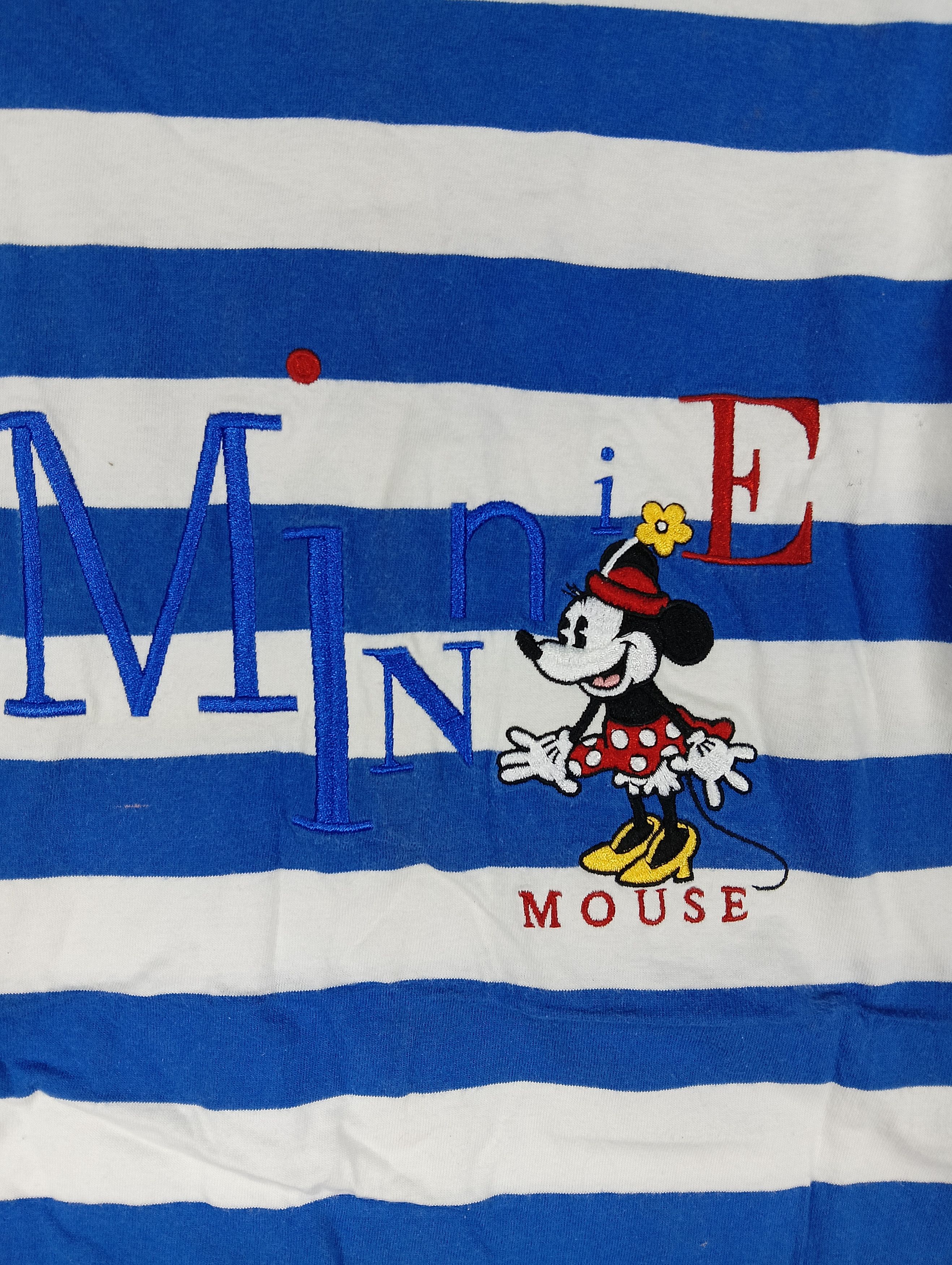 Disney vintage walt disney miniie mouse stripe tee big logo Size US S / EU 44-46 / 1 - 2 Thumbnail