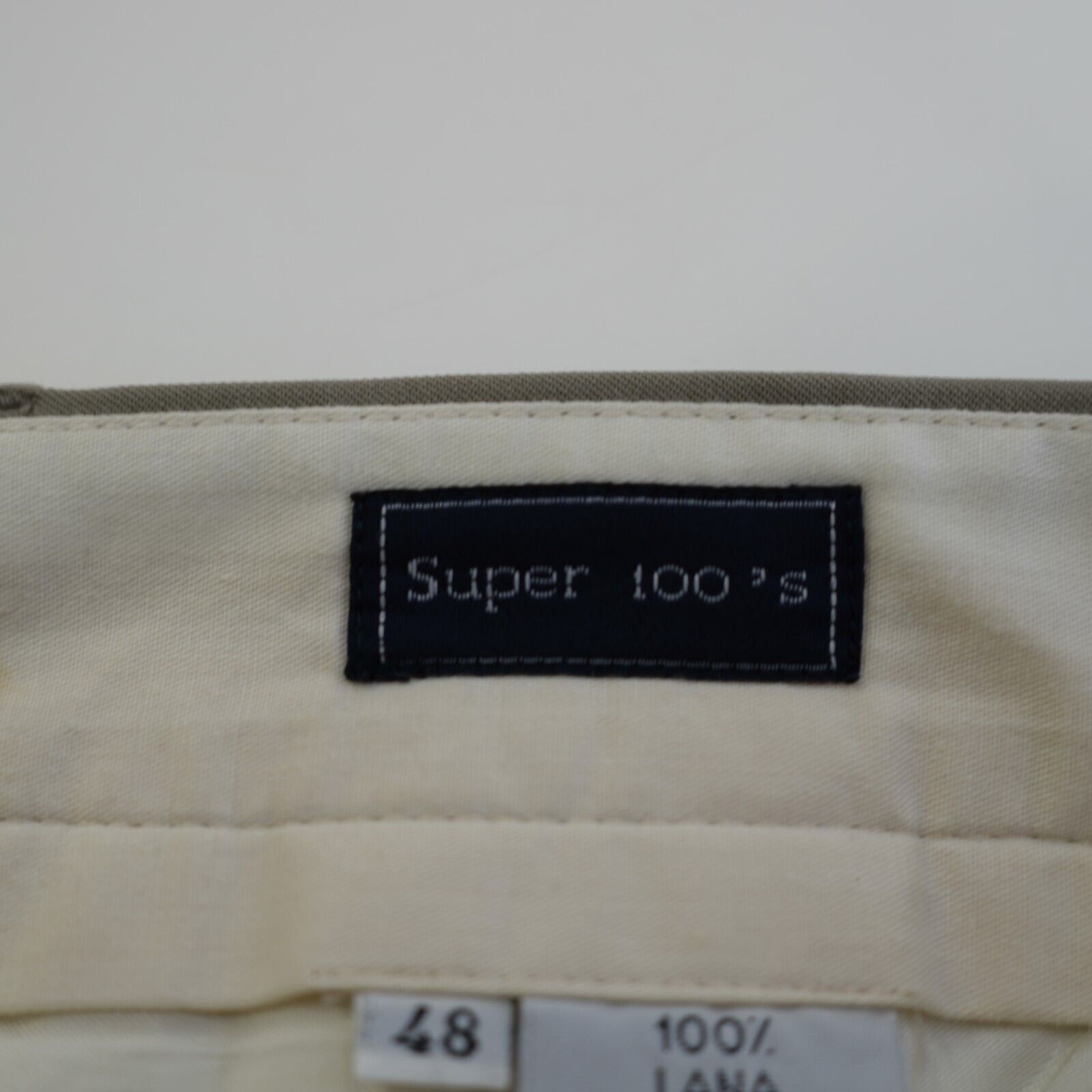 Faconnable Faconnable Super 100s Wool Light Green Dress Pants 37/29 Hig Size 36R - 9 Thumbnail