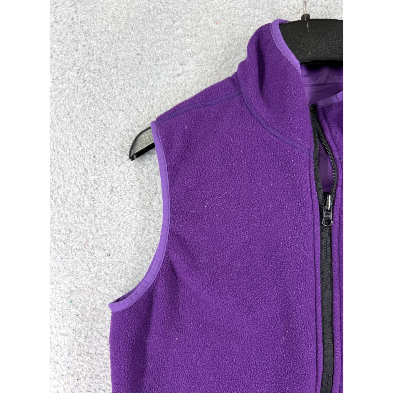 Asics ASICS Vest Women's Medium Purple Full Zip Reversible Nylon Polyester Zip Casual Women Vest Mid-Length Purple 1990s? Size M / US 6-8 / IT 42-44 - 7 Thumbnail
