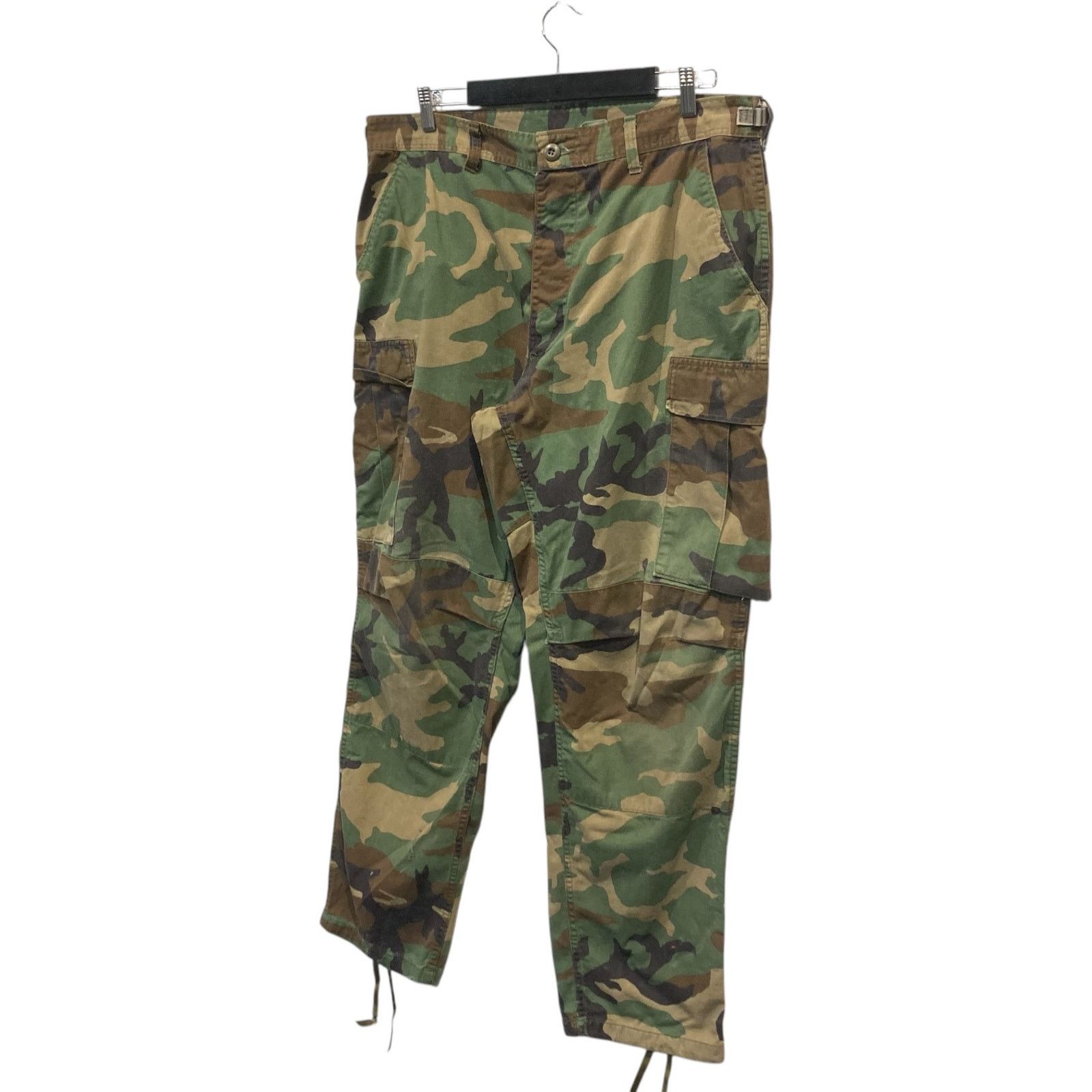 Vintage Vintage Military Camo Cargo Pants 37x32 Size US 37 - 3 Thumbnail