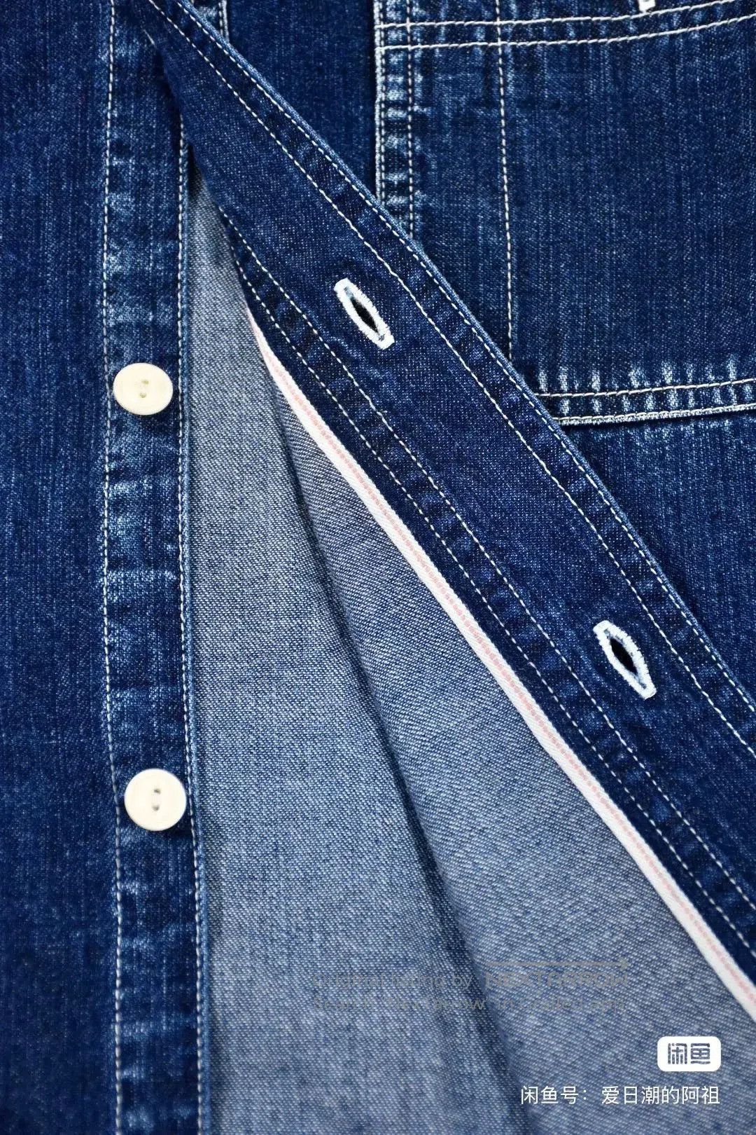 Visvim Visvim Lumber Shirt Dark Indigo Denim. Size US L / EU 52-54 / 3 - 8 Thumbnail